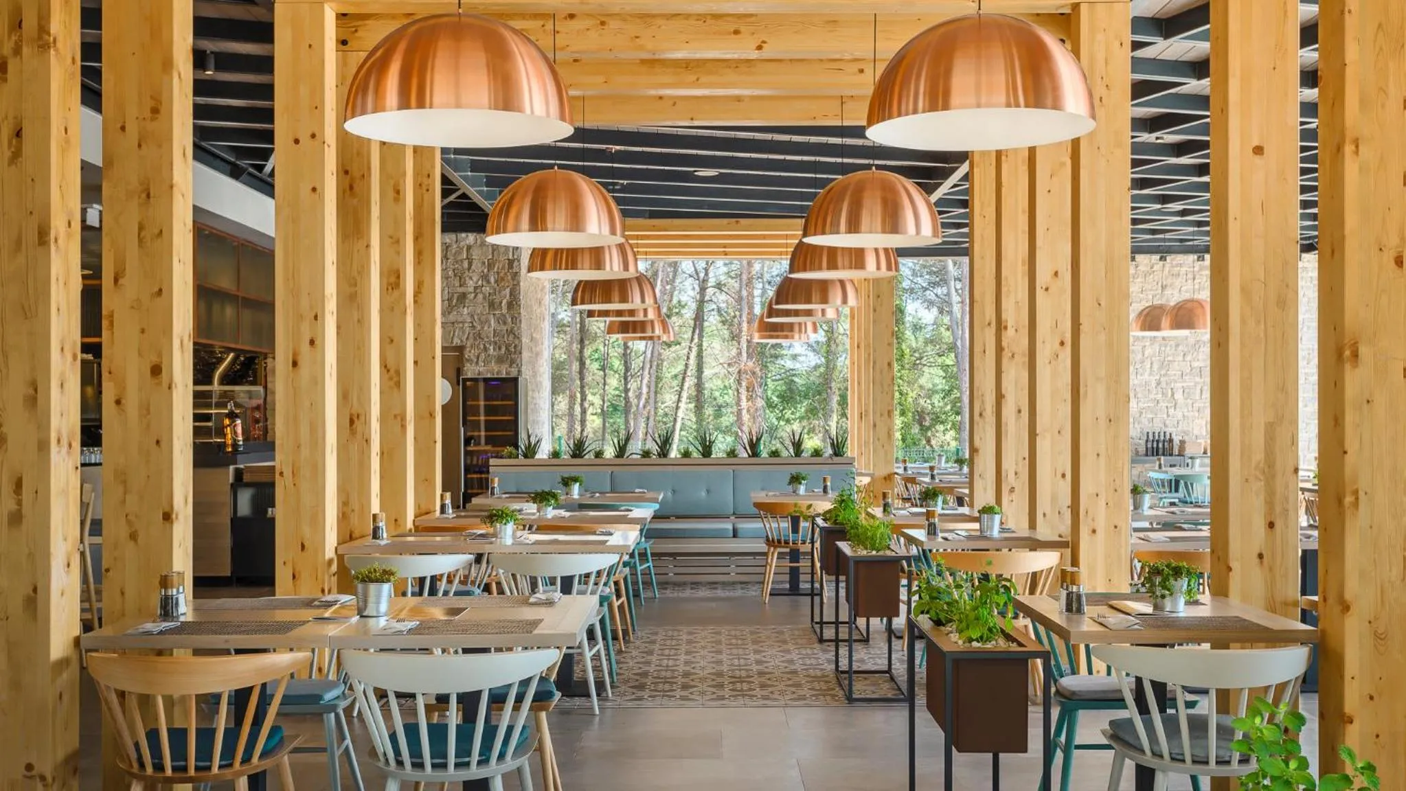 Restaurant/places to eat in Mobile Homes Camping Santa Marina, Lanterna