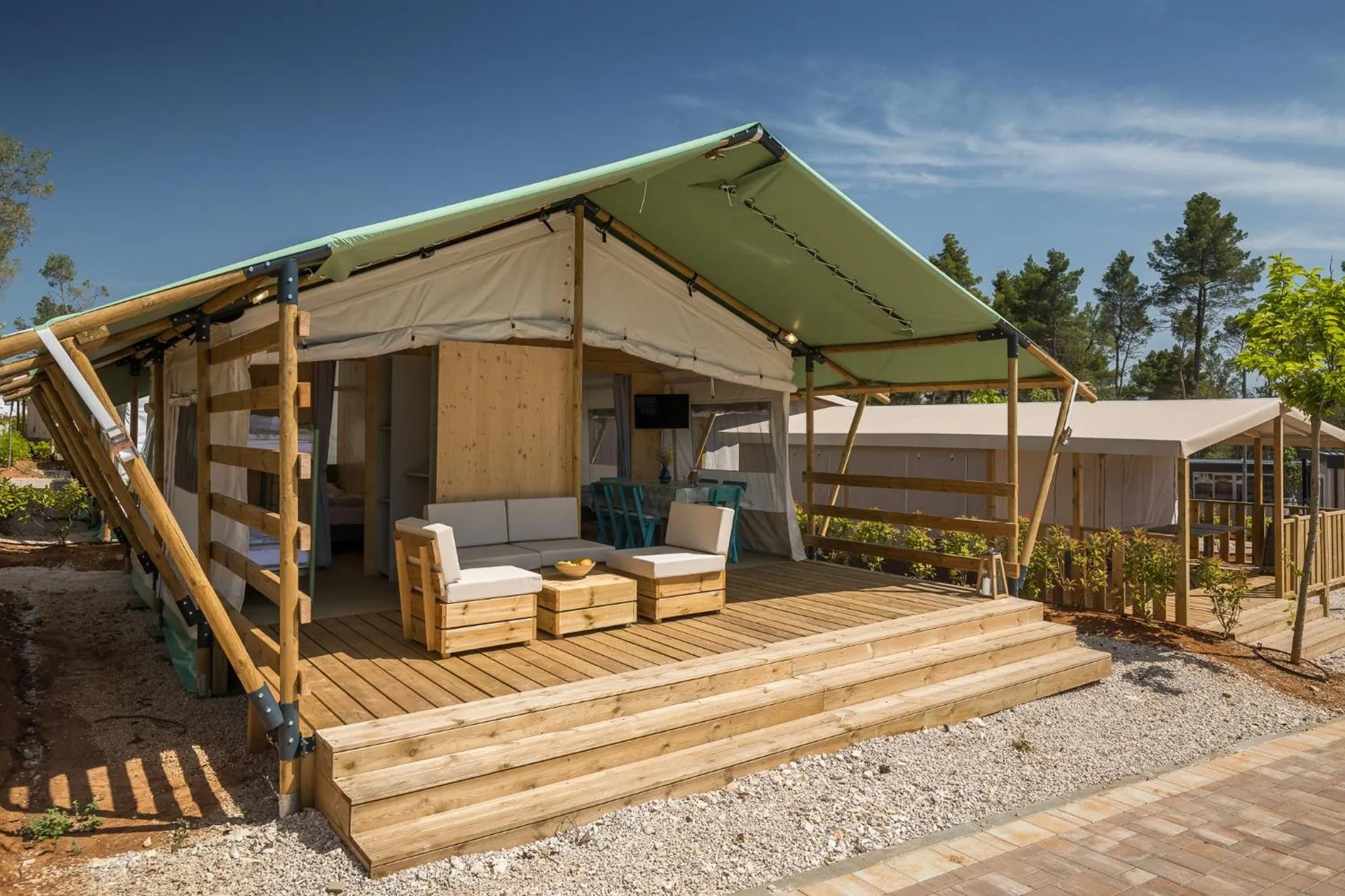 Property building in Mobile Homes Camping Santa Marina, Lanterna