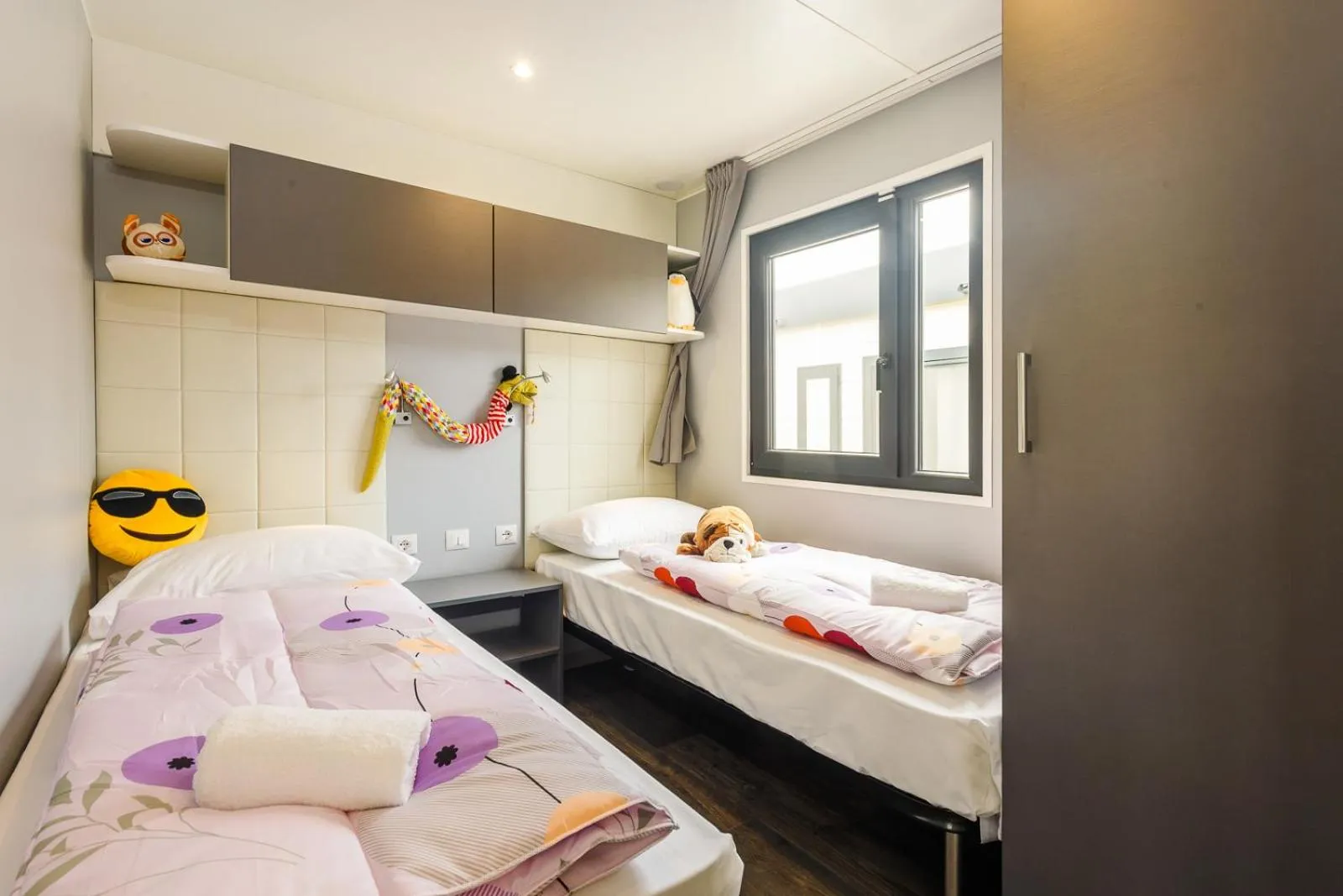 Bed in Mobile Homes Camping Santa Marina, Lanterna