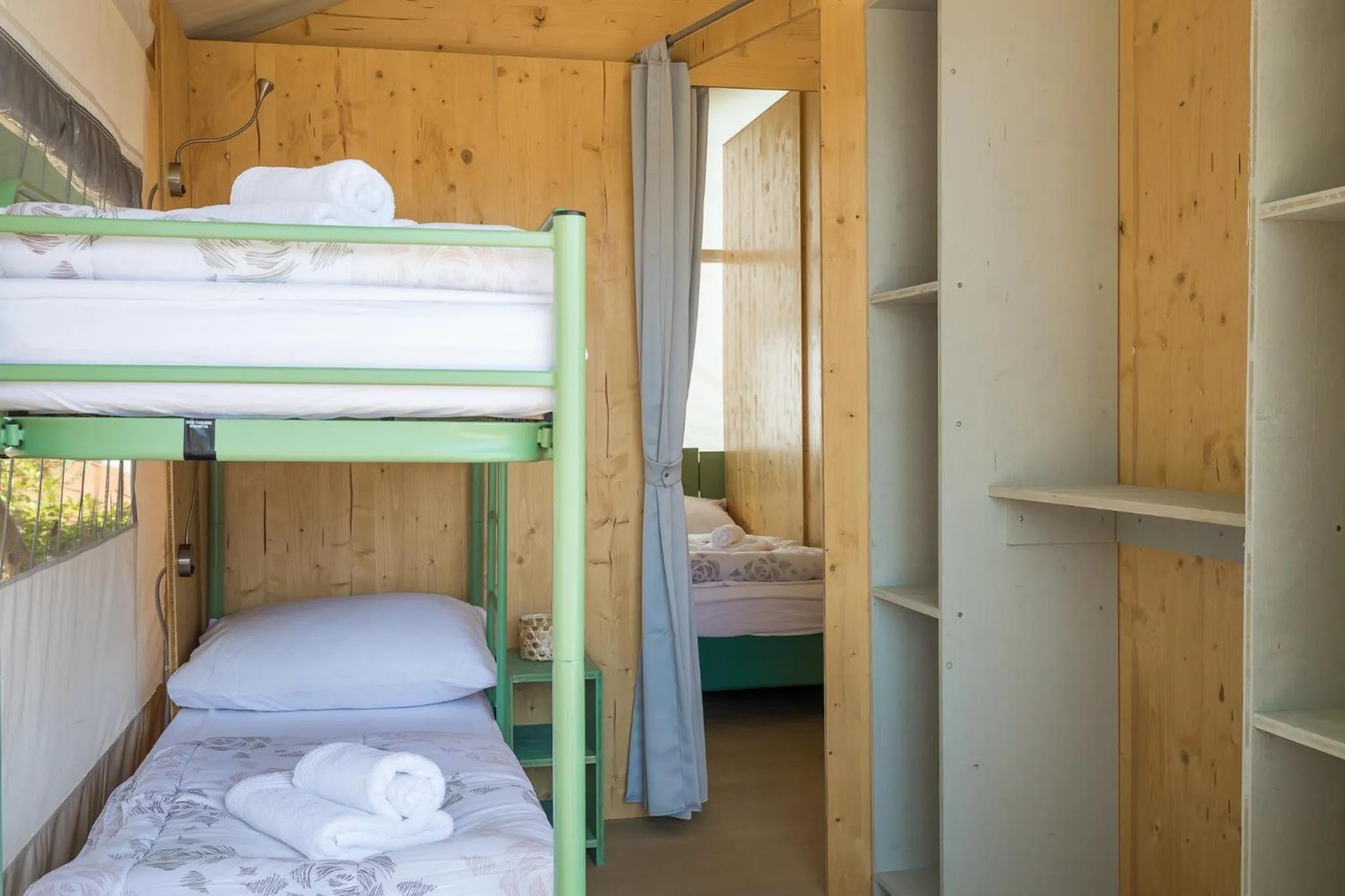 bunk bed, Bed in Mobile Homes Camping Santa Marina, Lanterna
