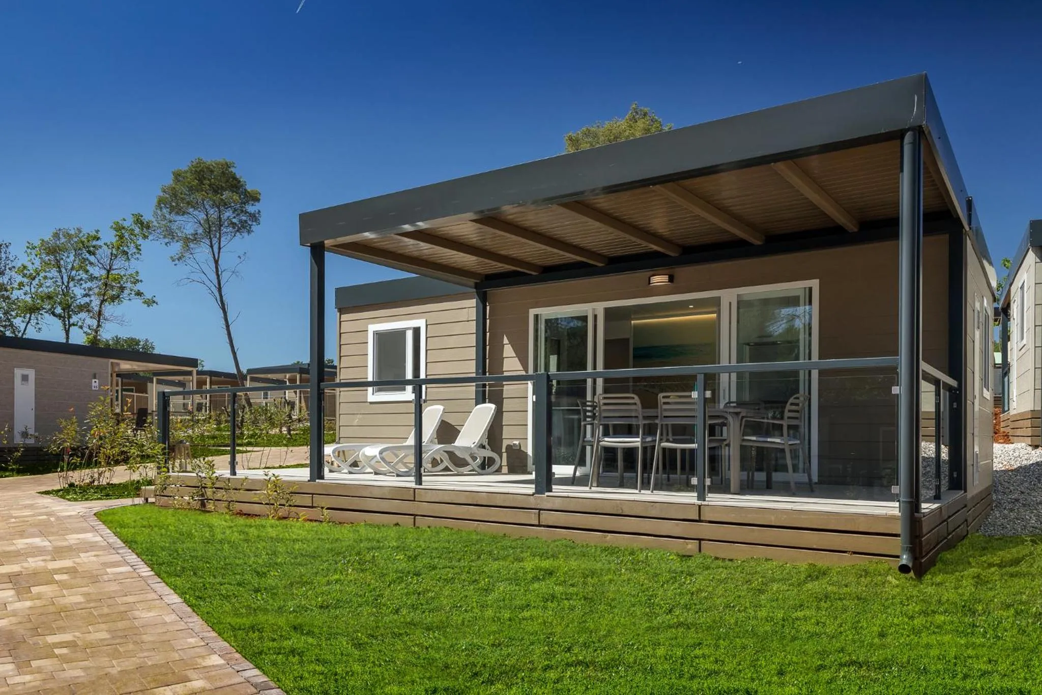 Property building in Mobile Homes Camping Santa Marina, Lanterna