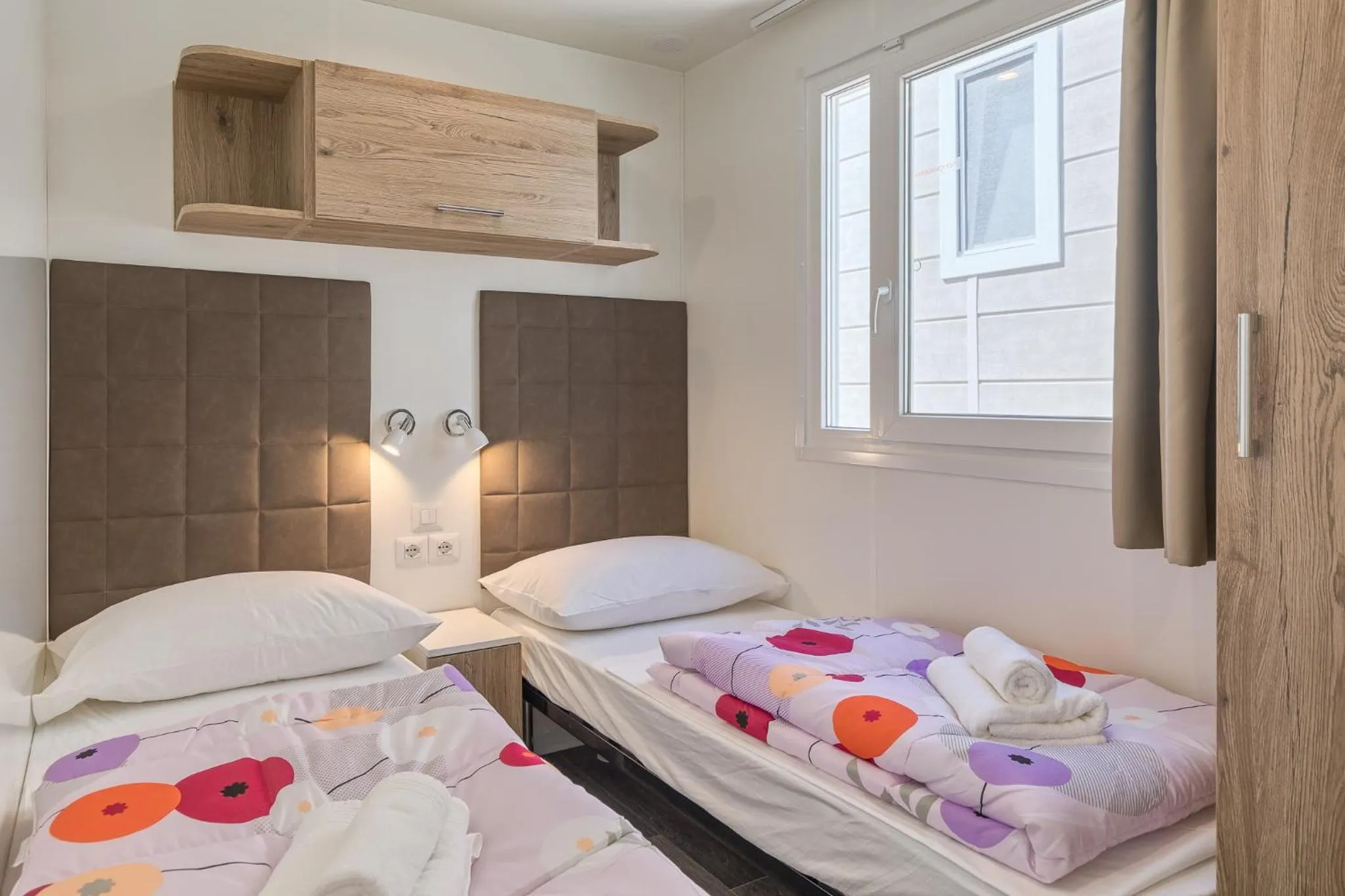 Bed in Mobile Homes Camping Santa Marina, Lanterna