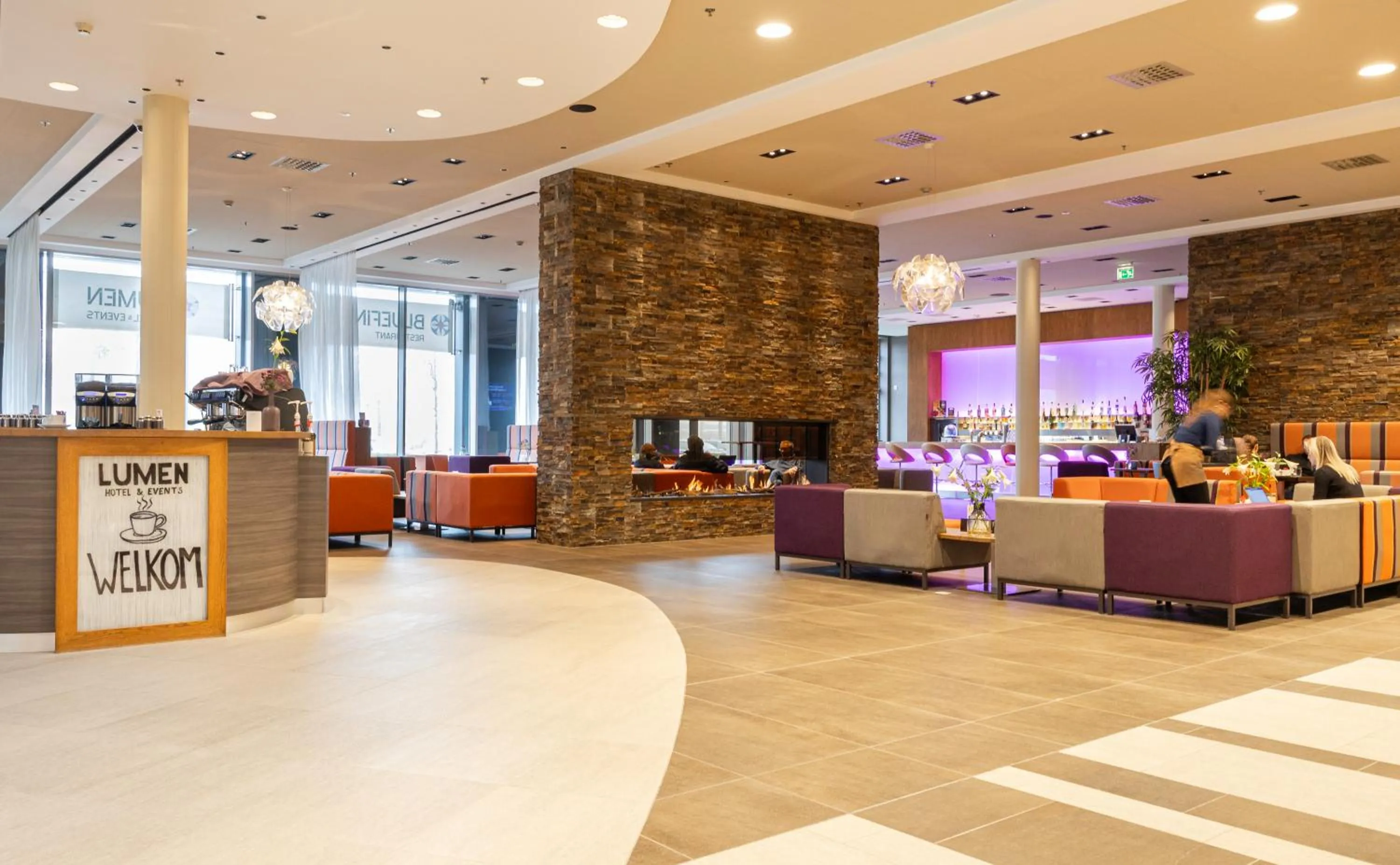 Lounge or bar in Hotel Lumen Zwolle