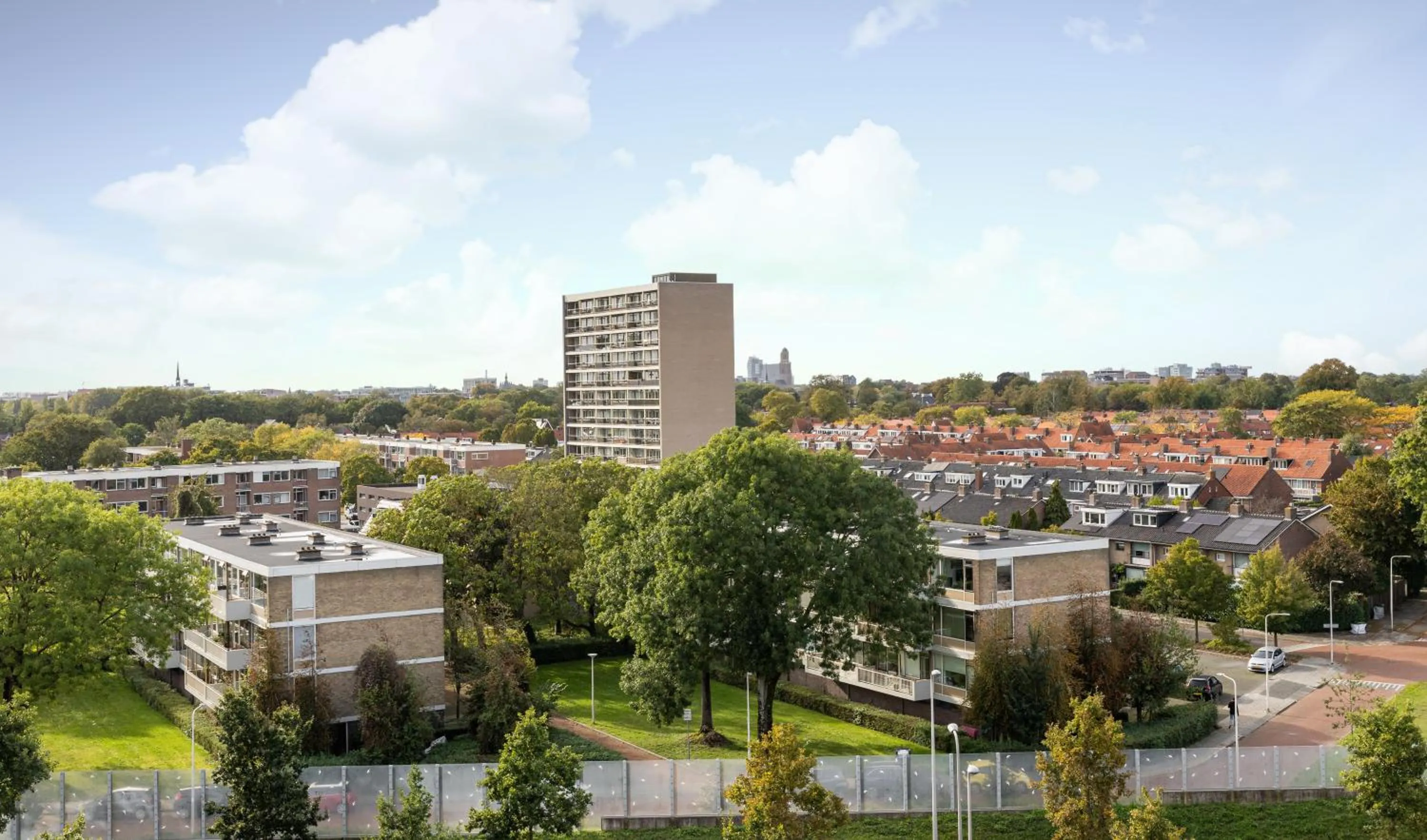 City view in Hotel Lumen Zwolle