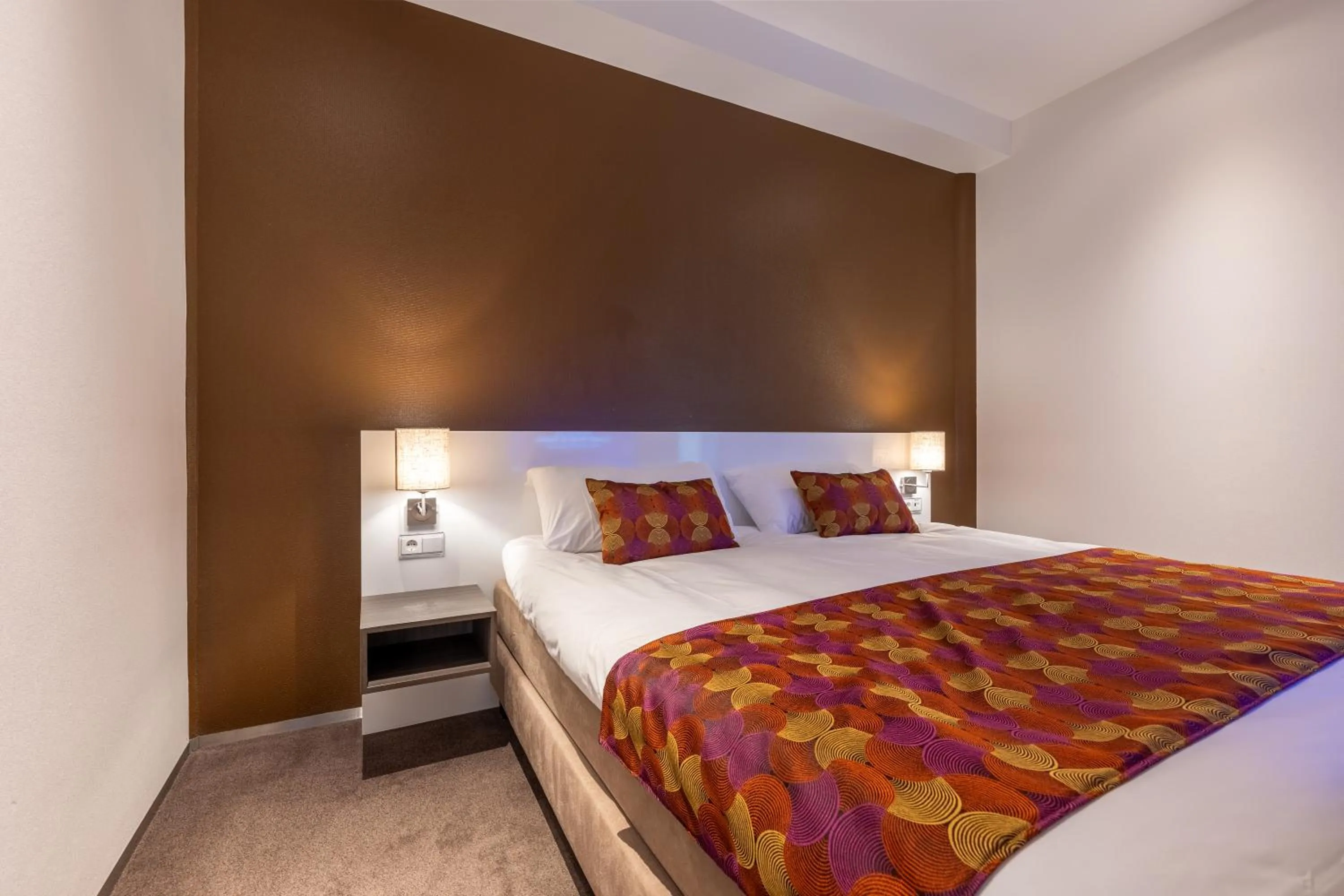 Bedroom, Bed in Hotel Lumen Zwolle