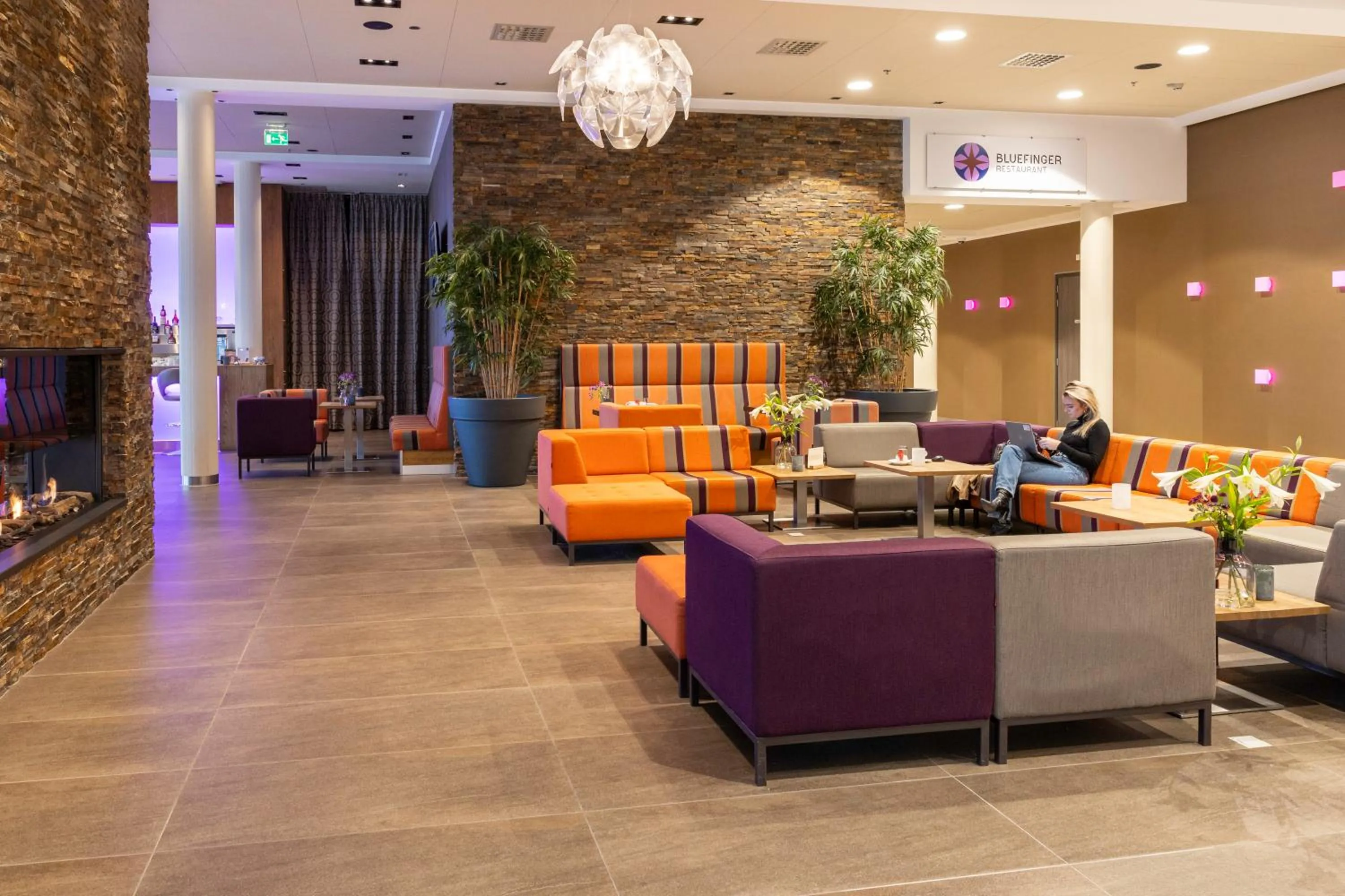 Lounge or bar in Hotel Lumen Zwolle