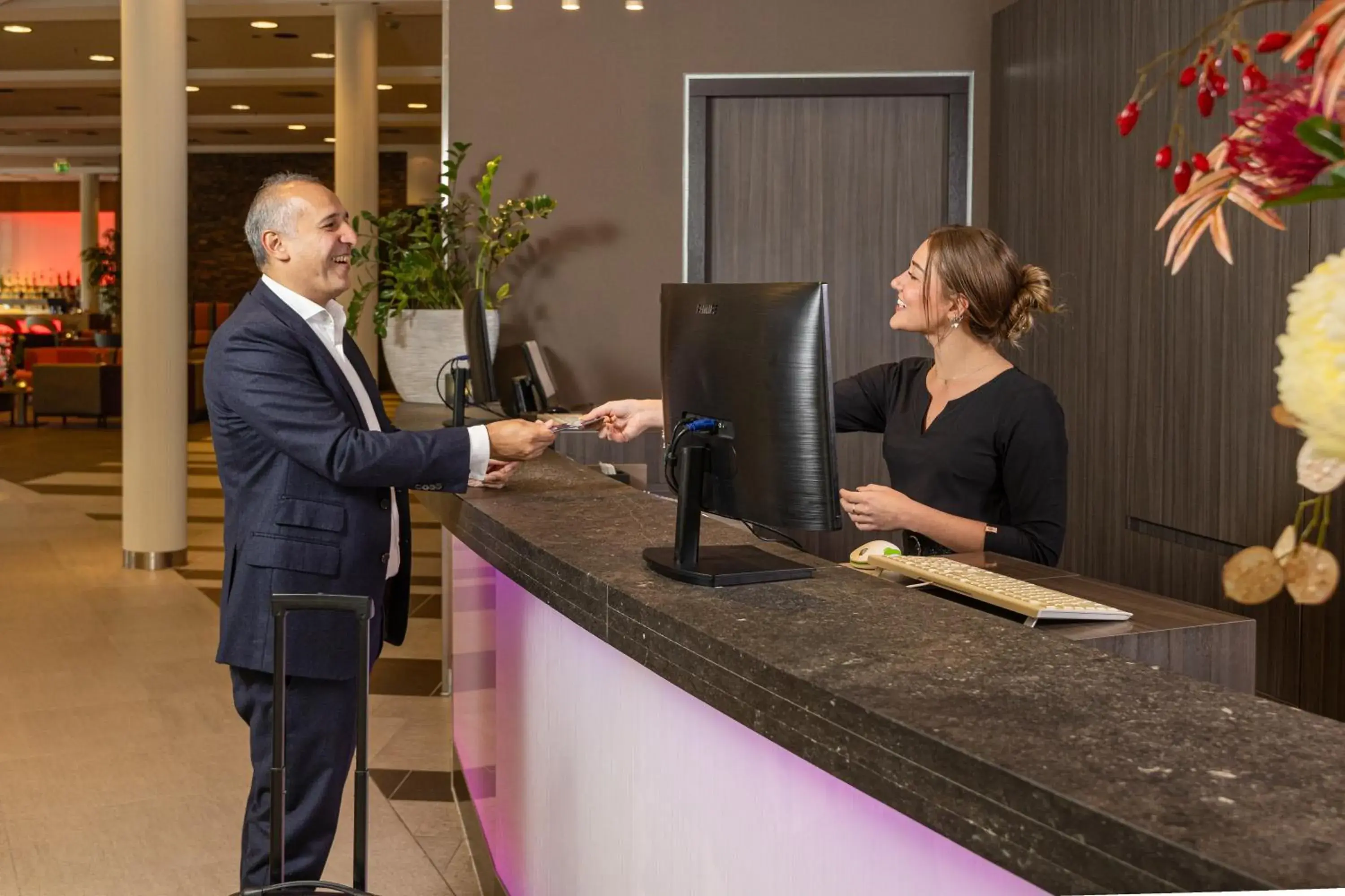 Lobby or reception in Hotel Lumen Zwolle Lobby or reception in Hotel Lumen Zwolle