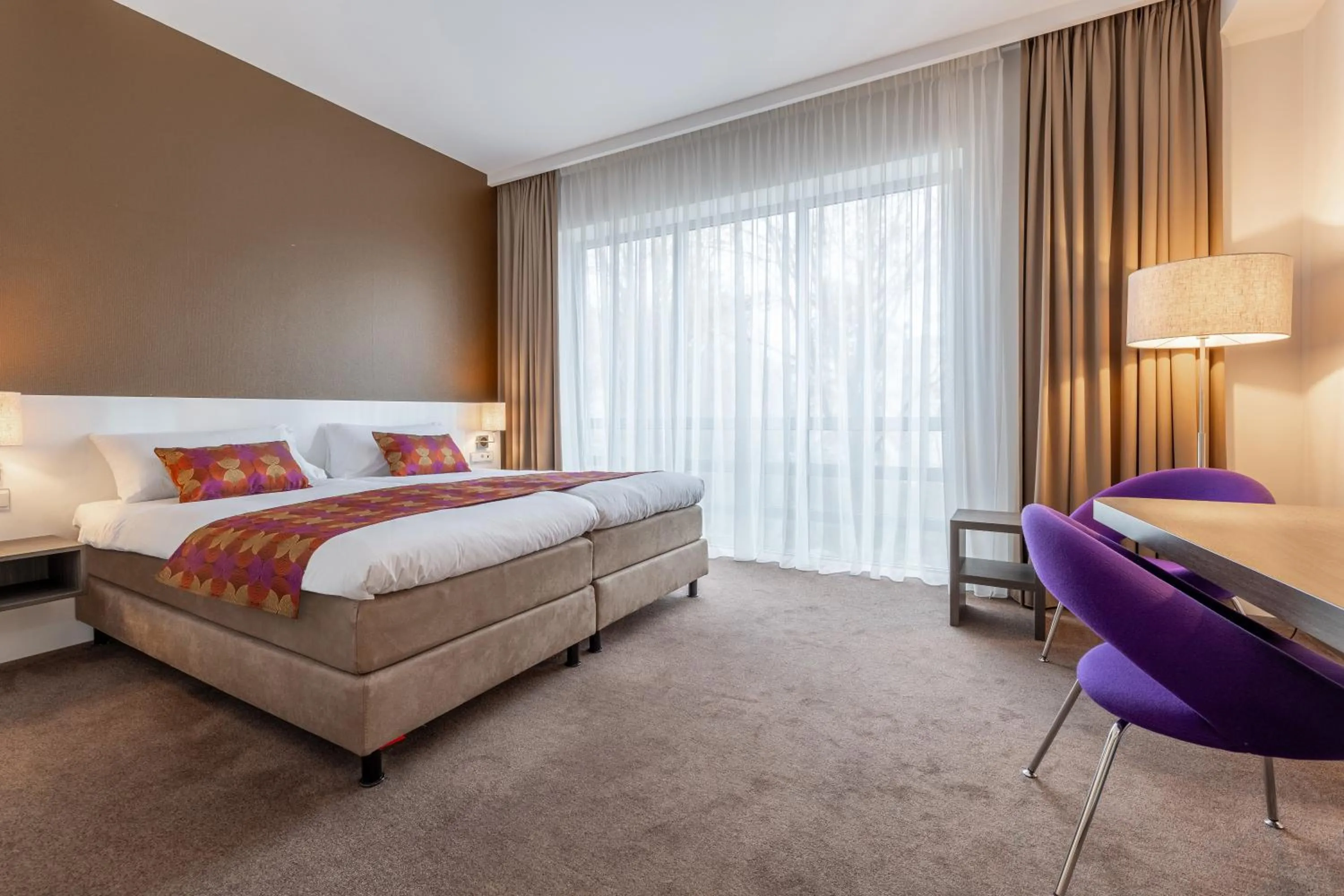 Bed in Hotel Lumen Zwolle