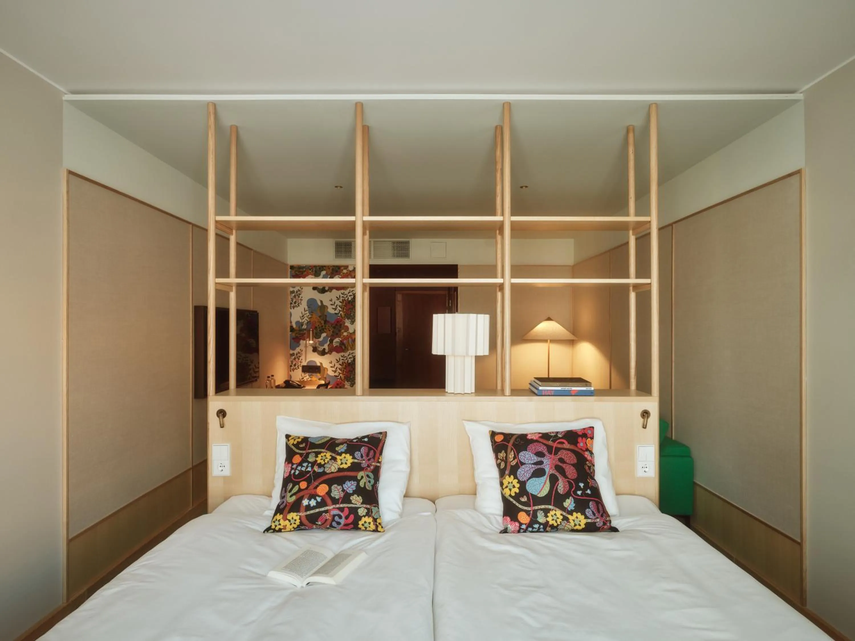 Bed in Hotel Hanasaari