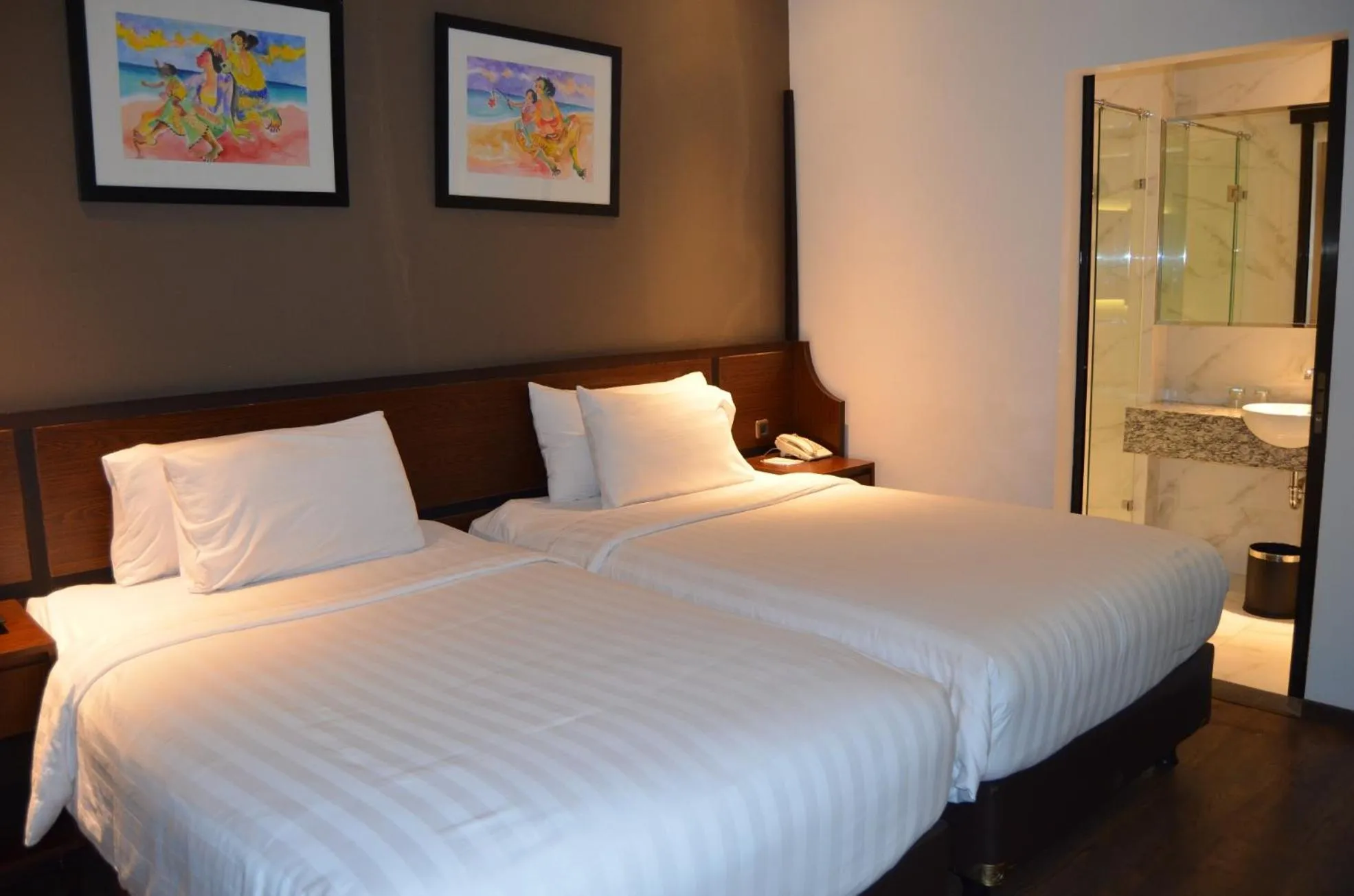 Bed in Amanuba Hotel & Resort Rancamaya