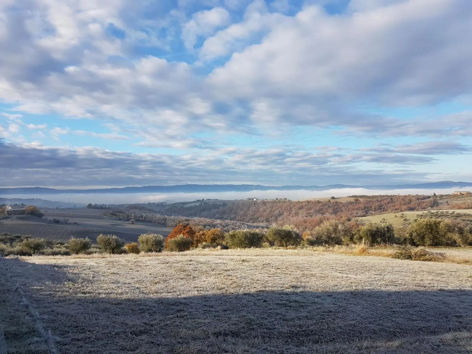 Mountain view in La Collina