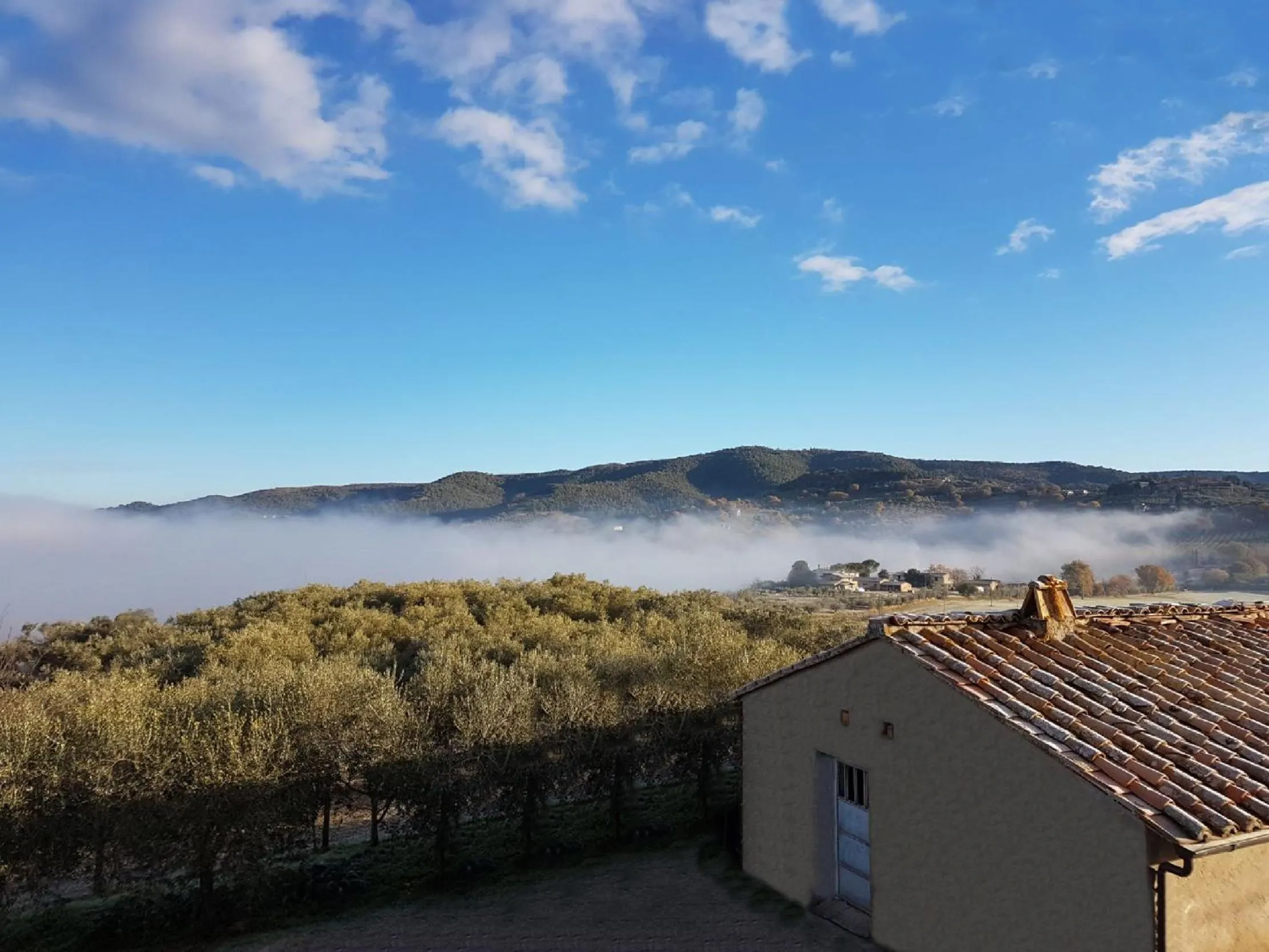 Mountain view in La Collina