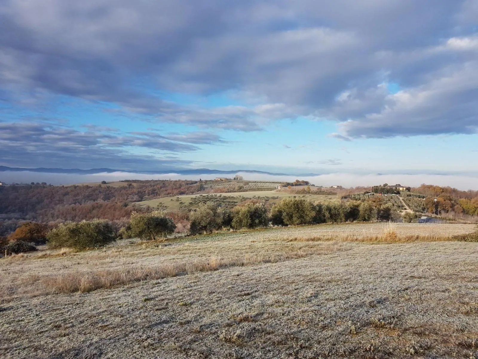 Mountain view in La Collina