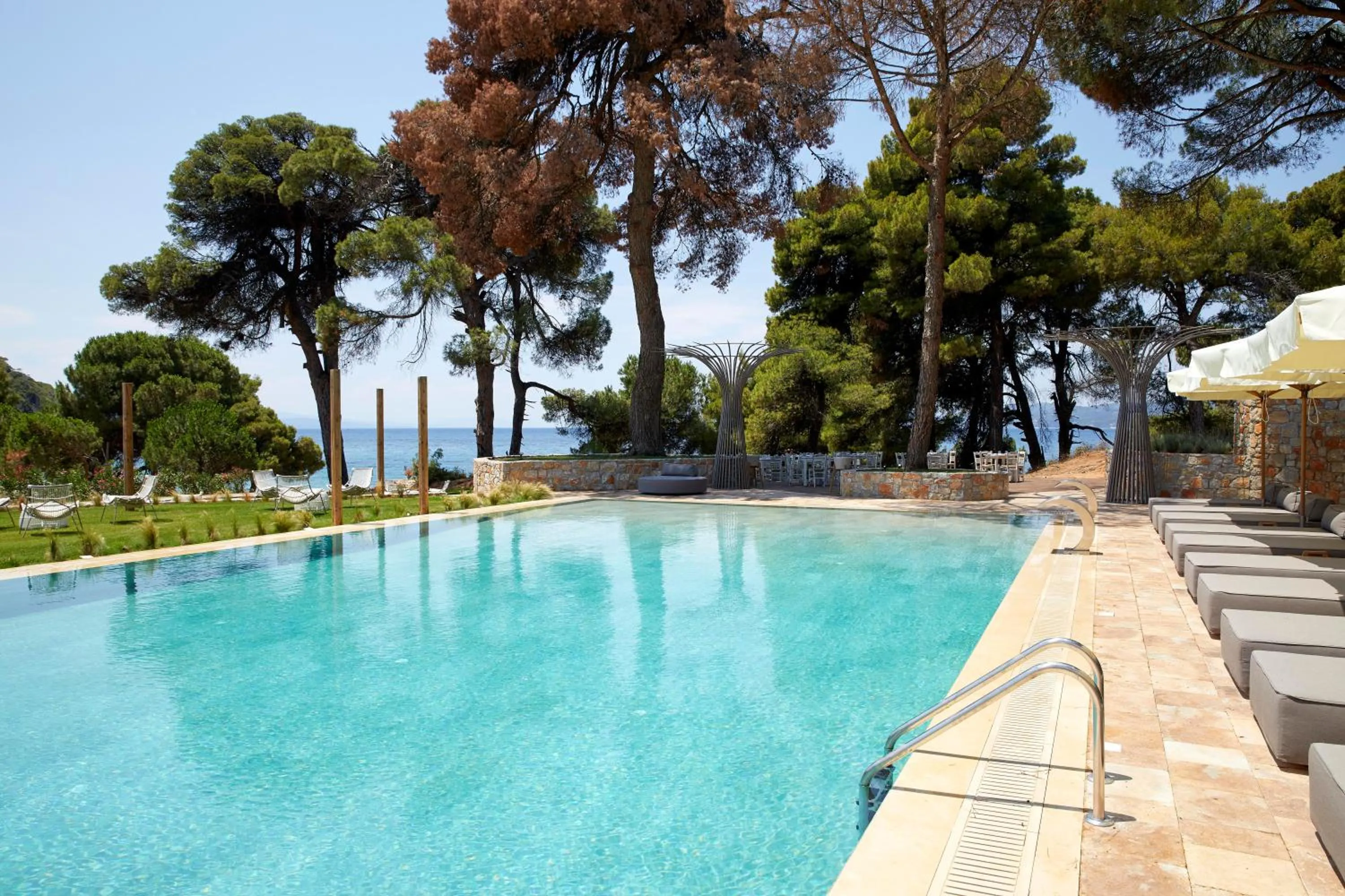 Swimming pool in ELIVI Skiathos