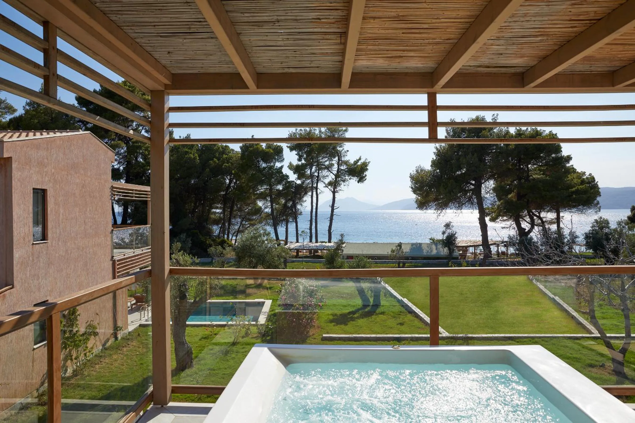 Hot Tub in ELIVI Skiathos