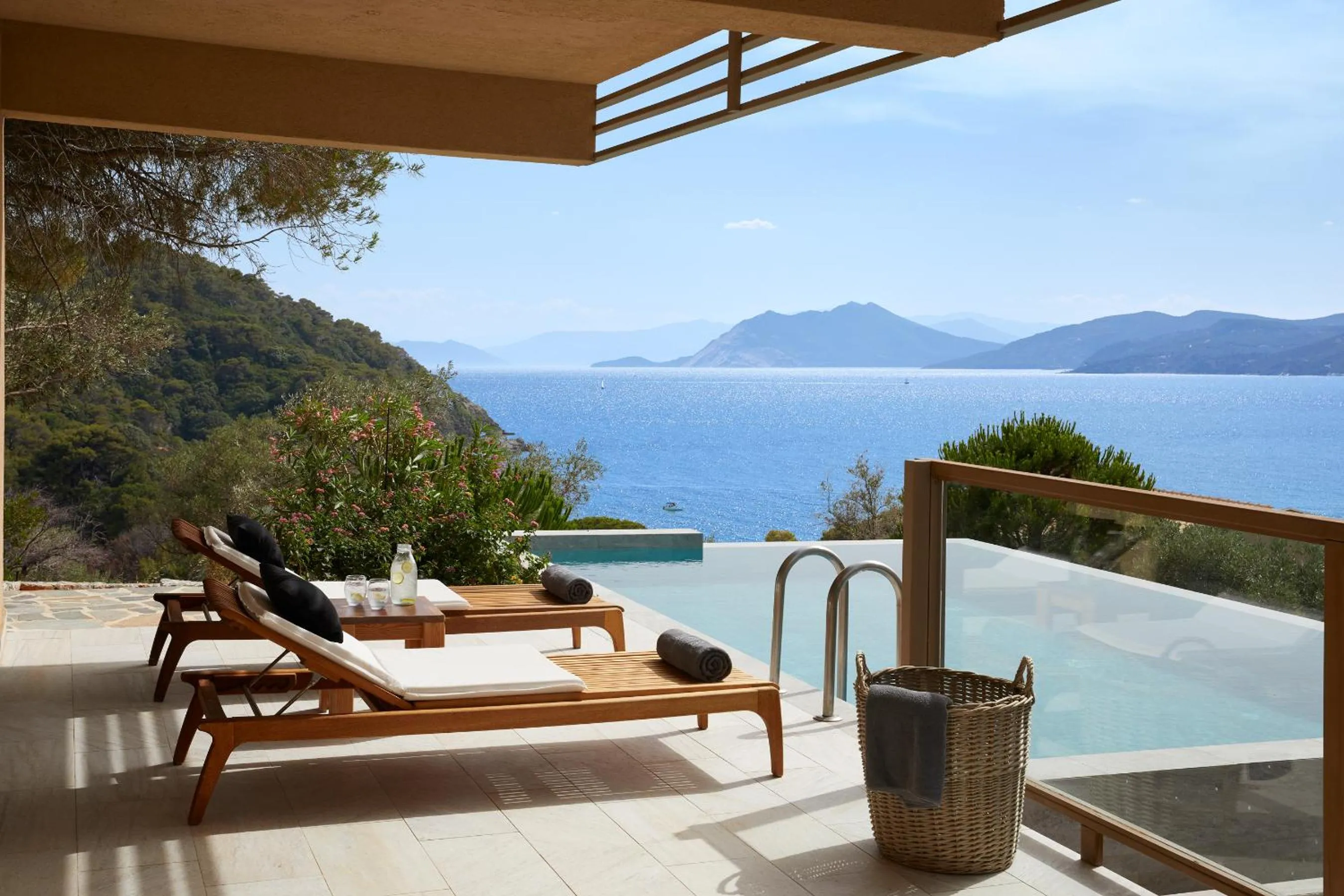 Balcony/Terrace in ELIVI Skiathos