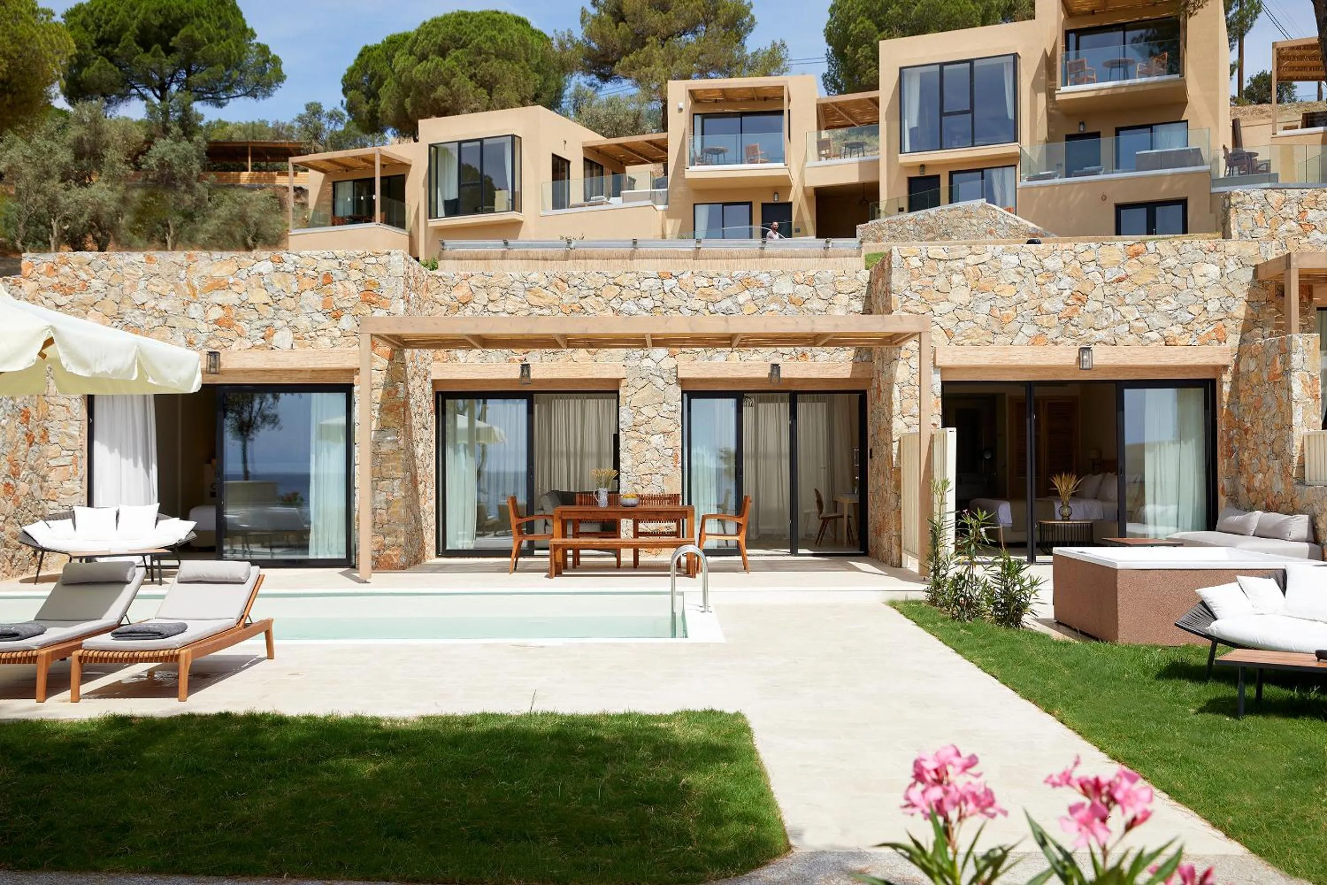 Garden in ELIVI Skiathos