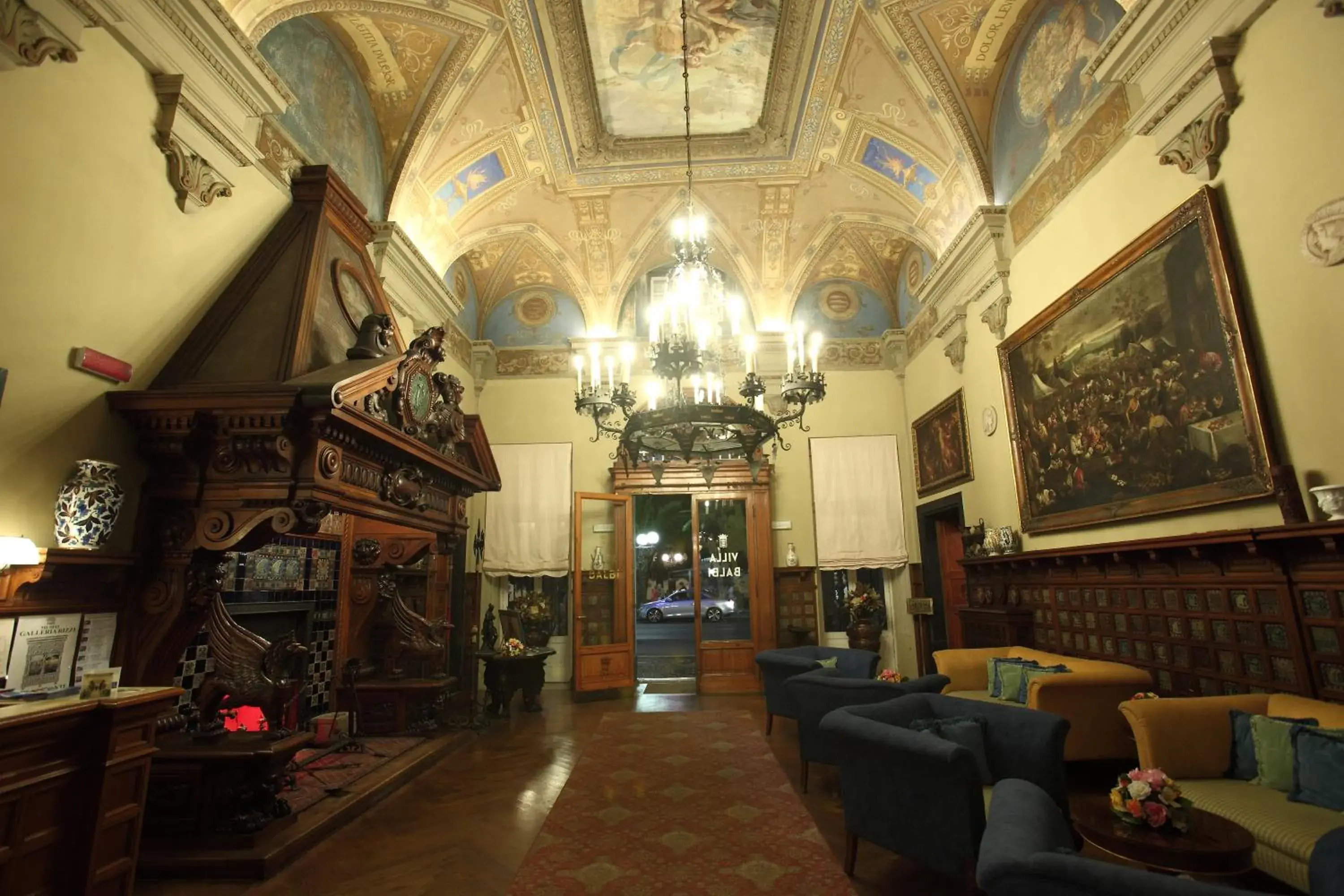 Lobby or reception in Grand Hotel Villa Balbi Lobby or reception in Grand Hotel Villa Balbi