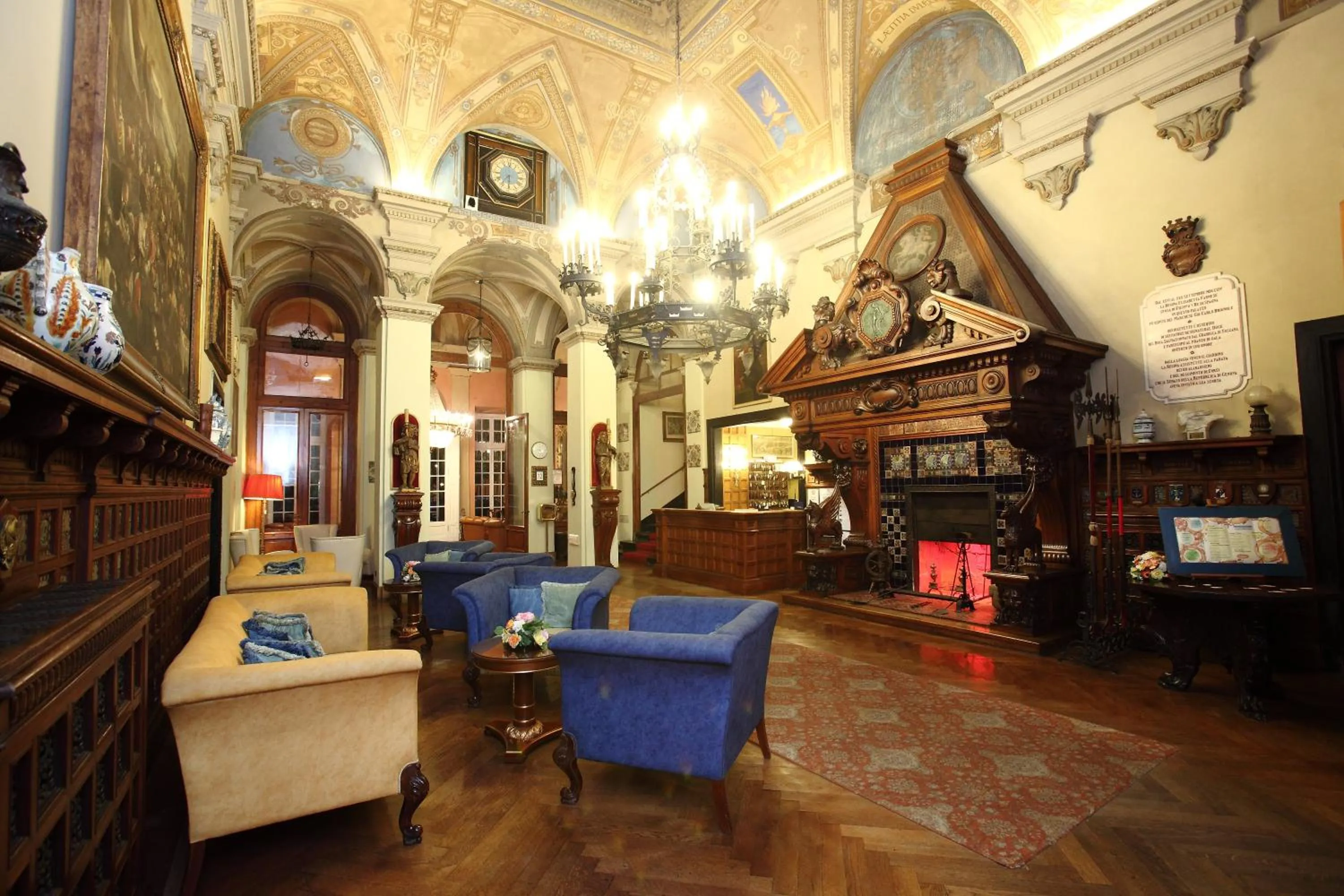 Lobby or reception in Grand Hotel Villa Balbi