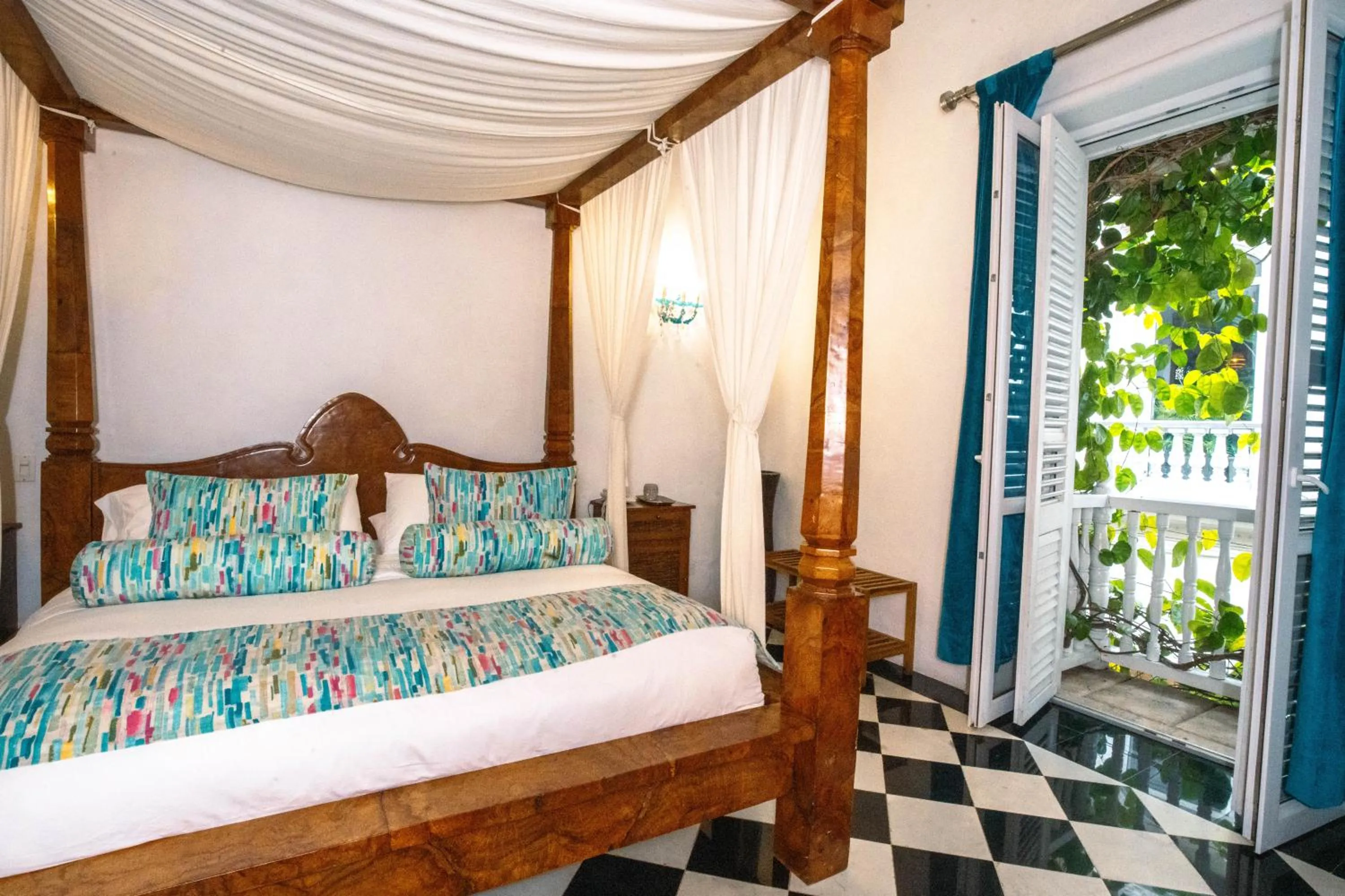 Bed in Hotel Aguamarina Boutique