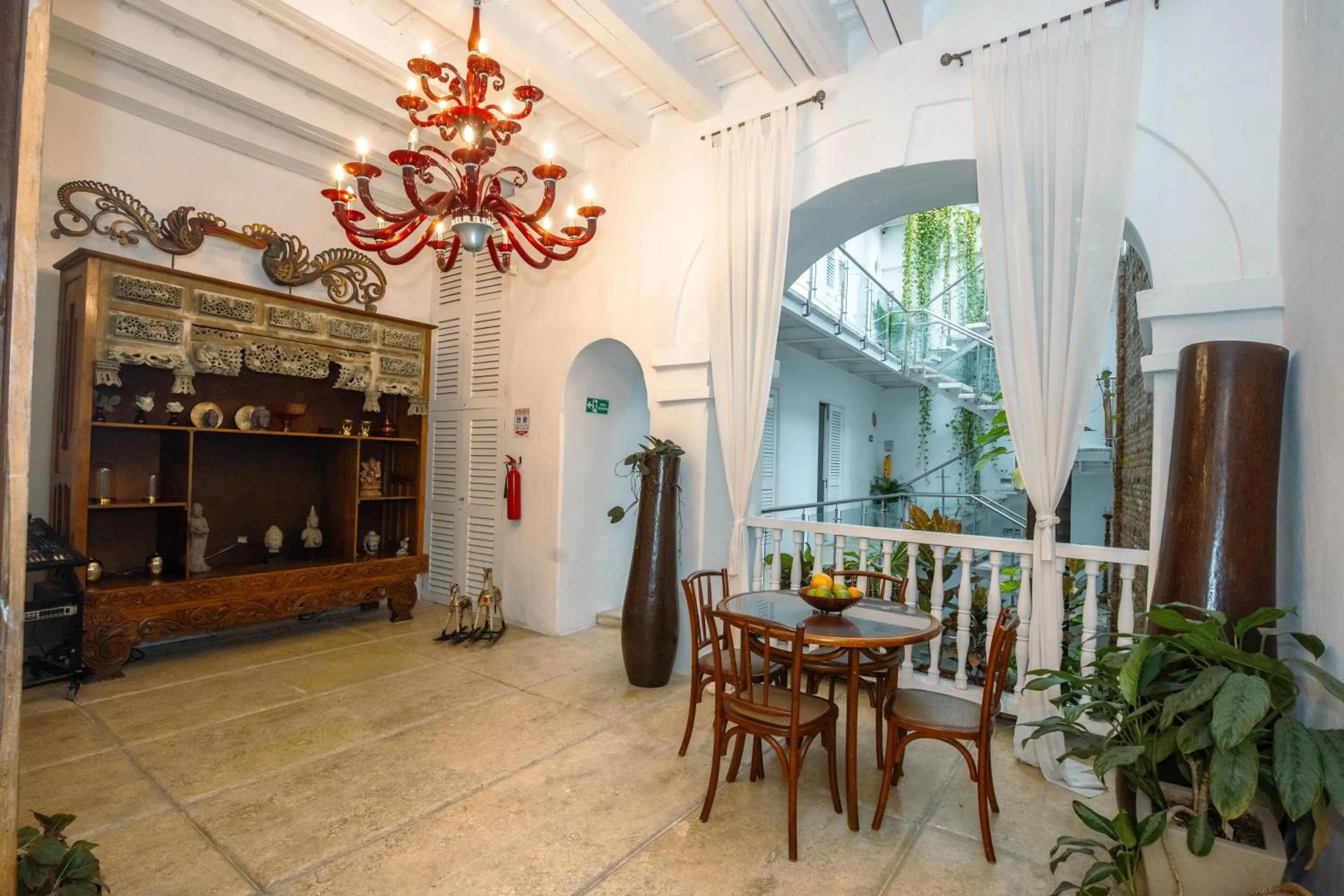 Living room in Hotel Aguamarina Boutique