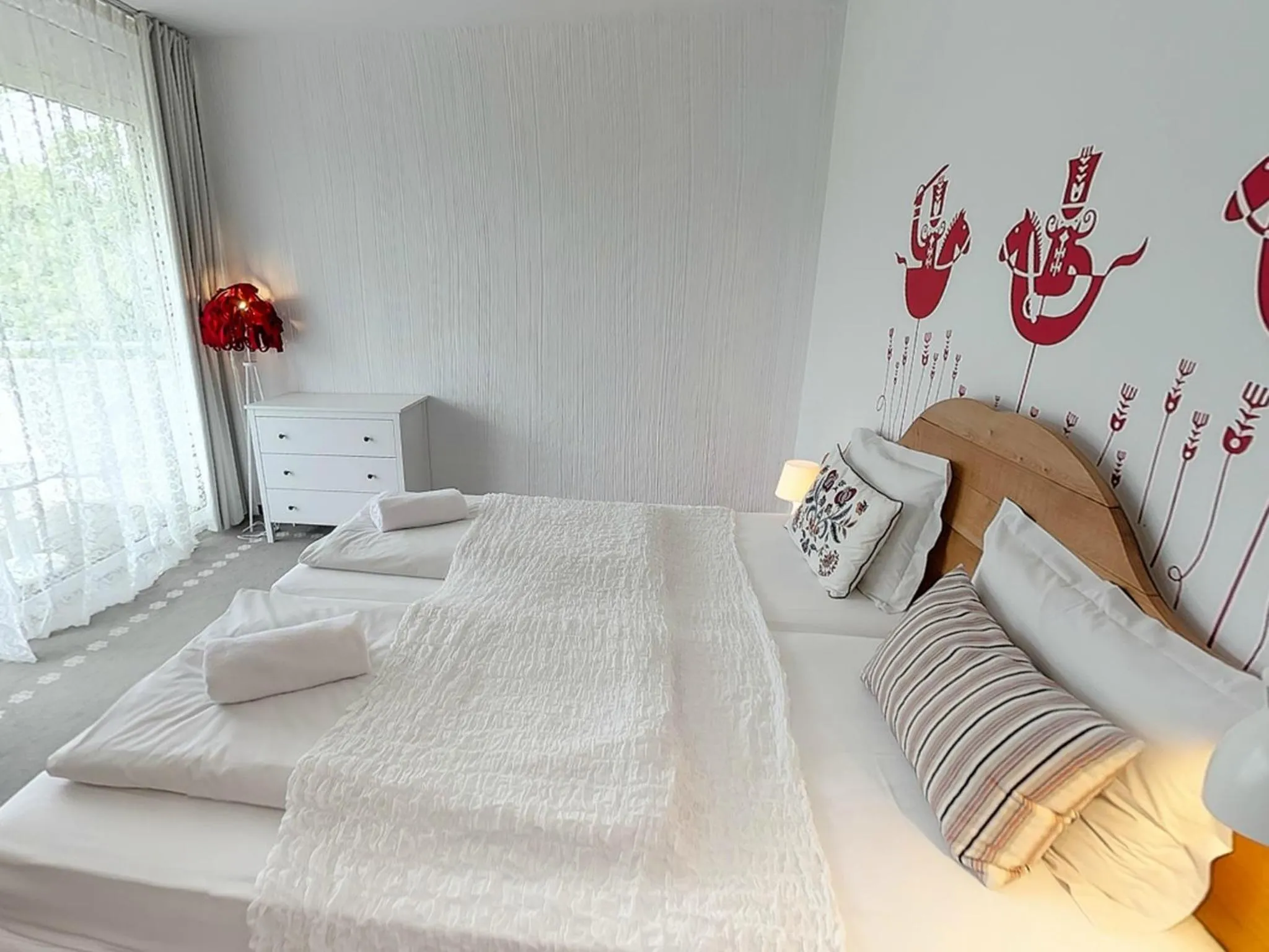 Bedroom, Bed in Hotel Bonvino Badacsony