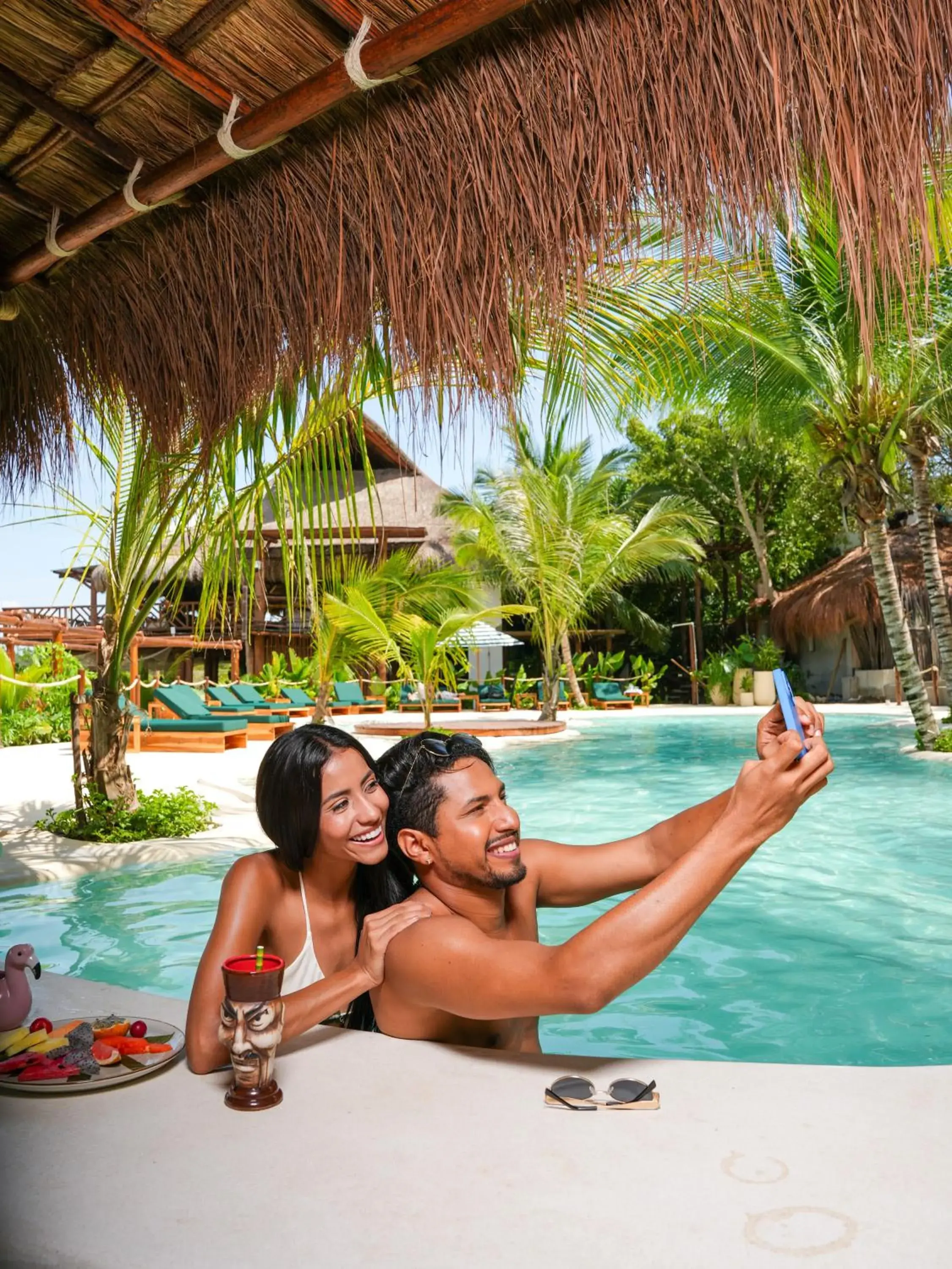 Swimming pool in Aura Hotel Barú Swimming pool in Aura Hotel Barú
