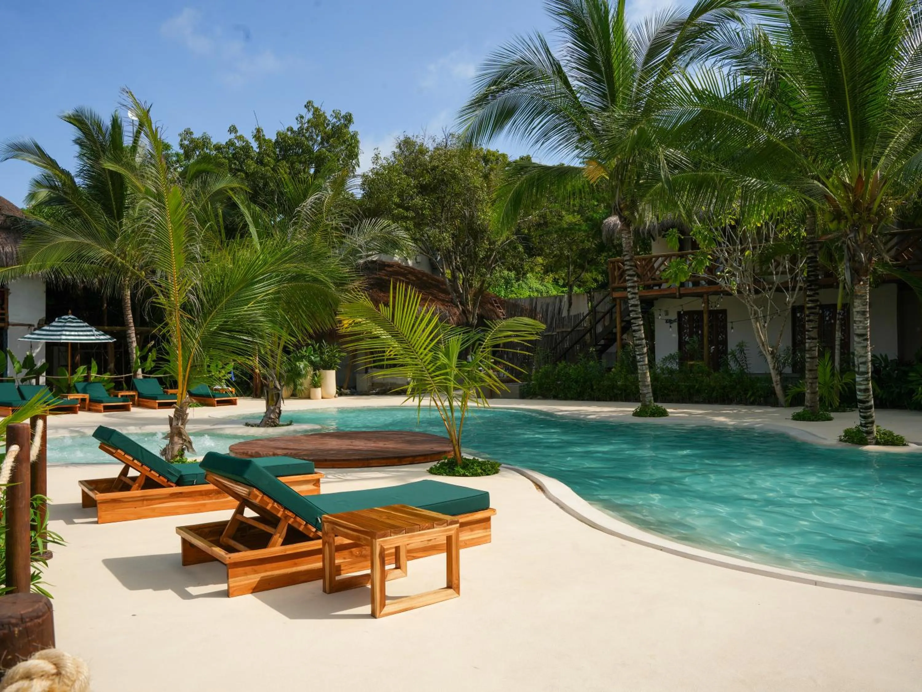 Swimming pool in Aura Hotel Barú