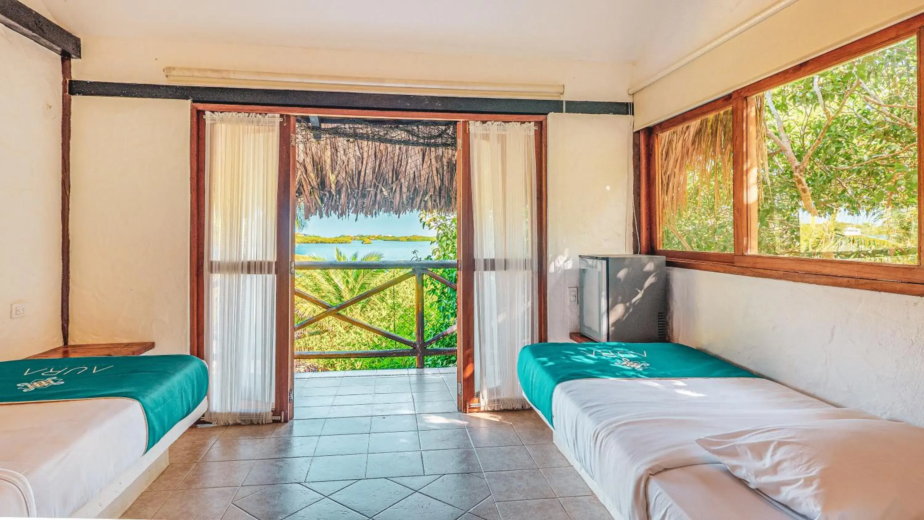 Bed in Aura Hotel Barú Bed in Aura Hotel Barú