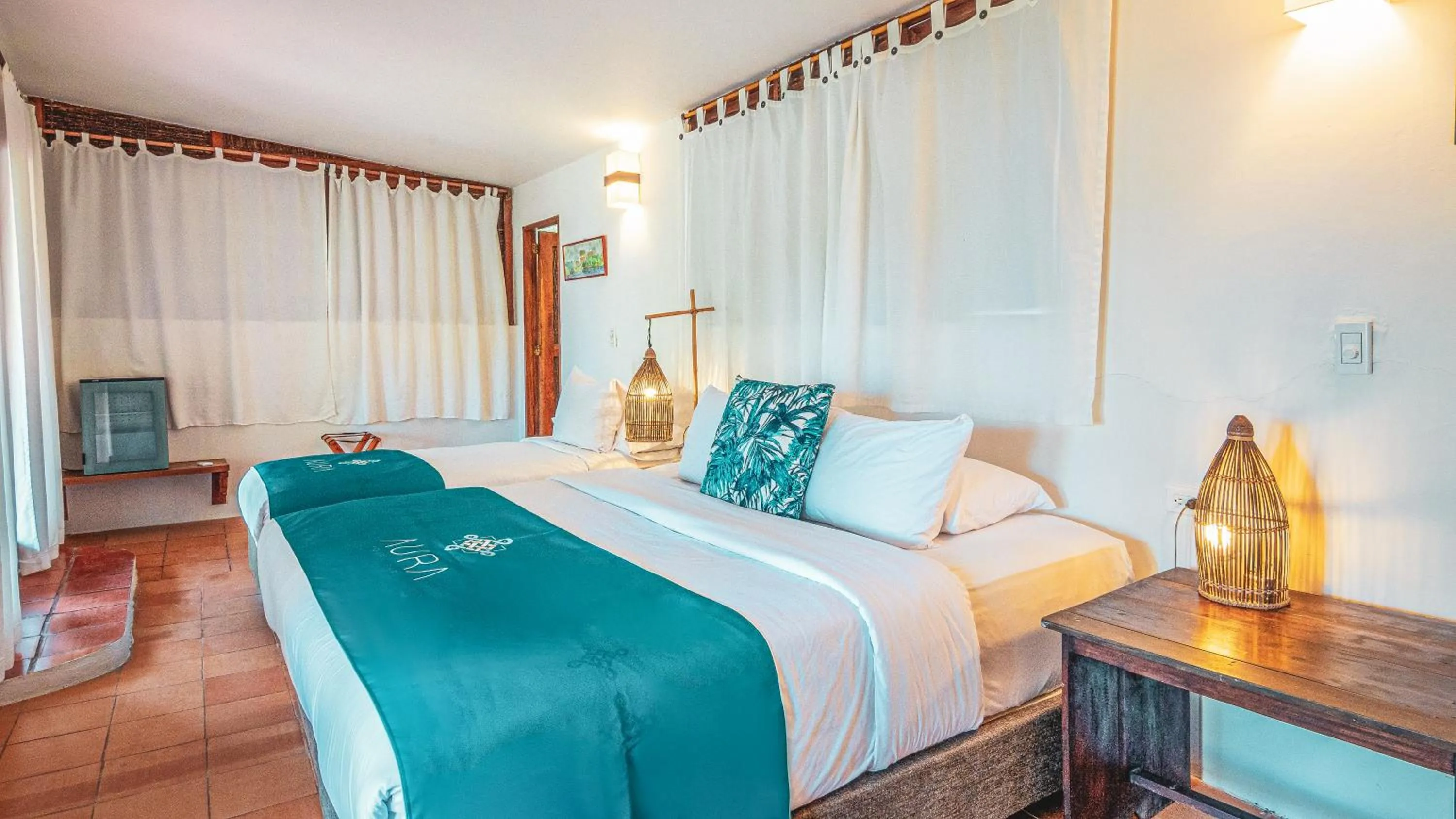 Bedroom, Bed in Aura Hotel Barú