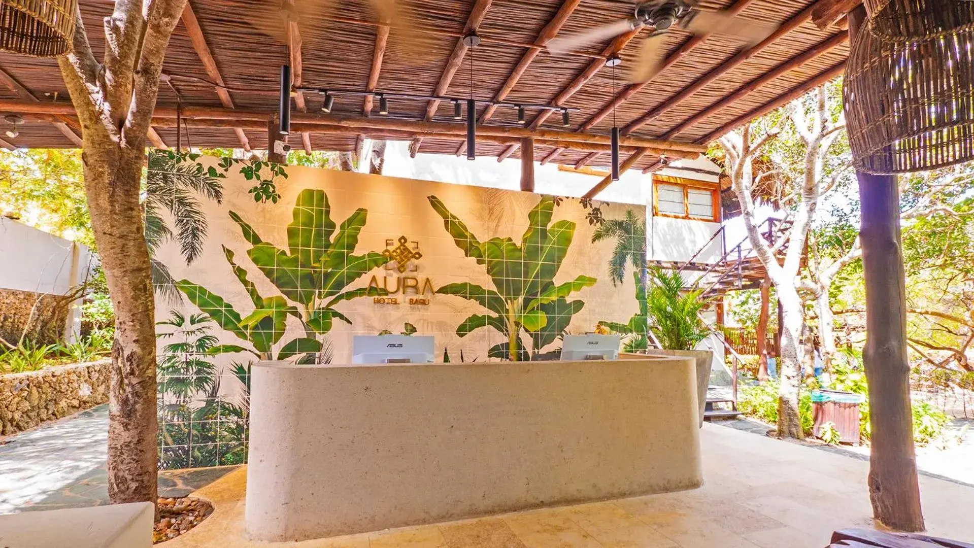 Lobby or reception in Aura Hotel Barú Lobby or reception in Aura Hotel Barú