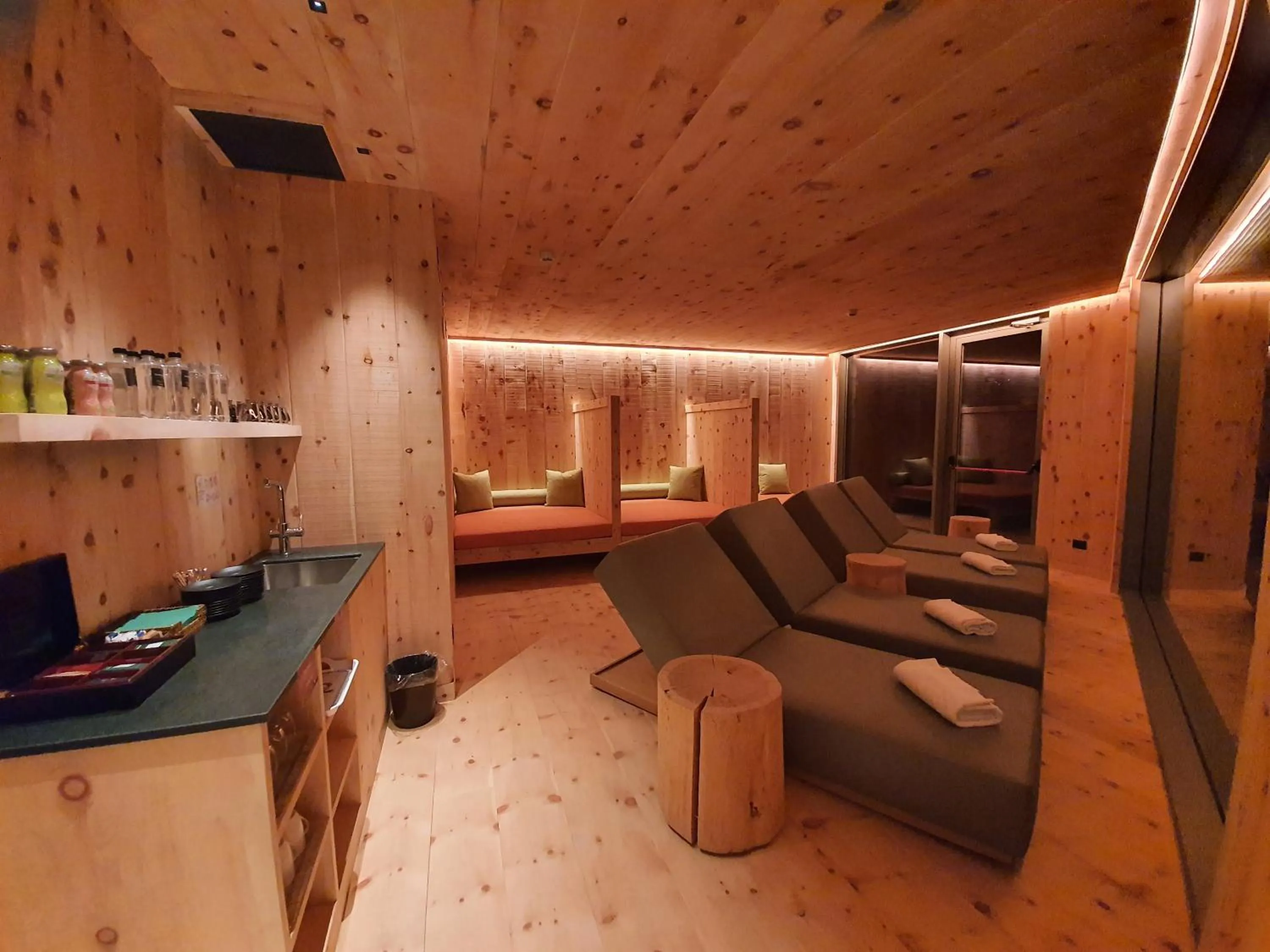 Spa and wellness centre/facilities in Dolomiti Lodge Alverà