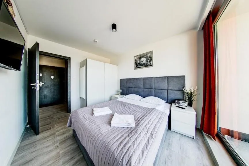 Bed in Sea Power Residence Jastrzębia Góra