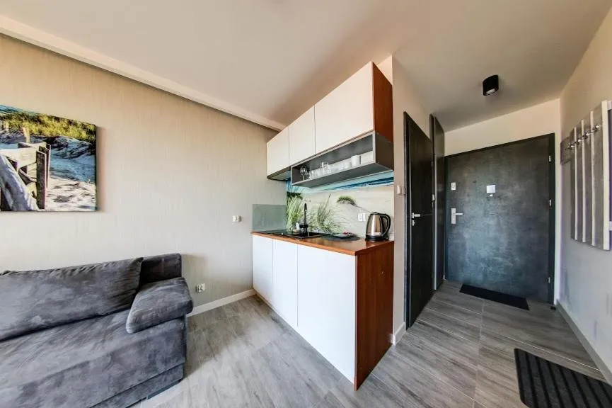 Kitchen or kitchenette in Sea Power Residence Jastrzębia Góra