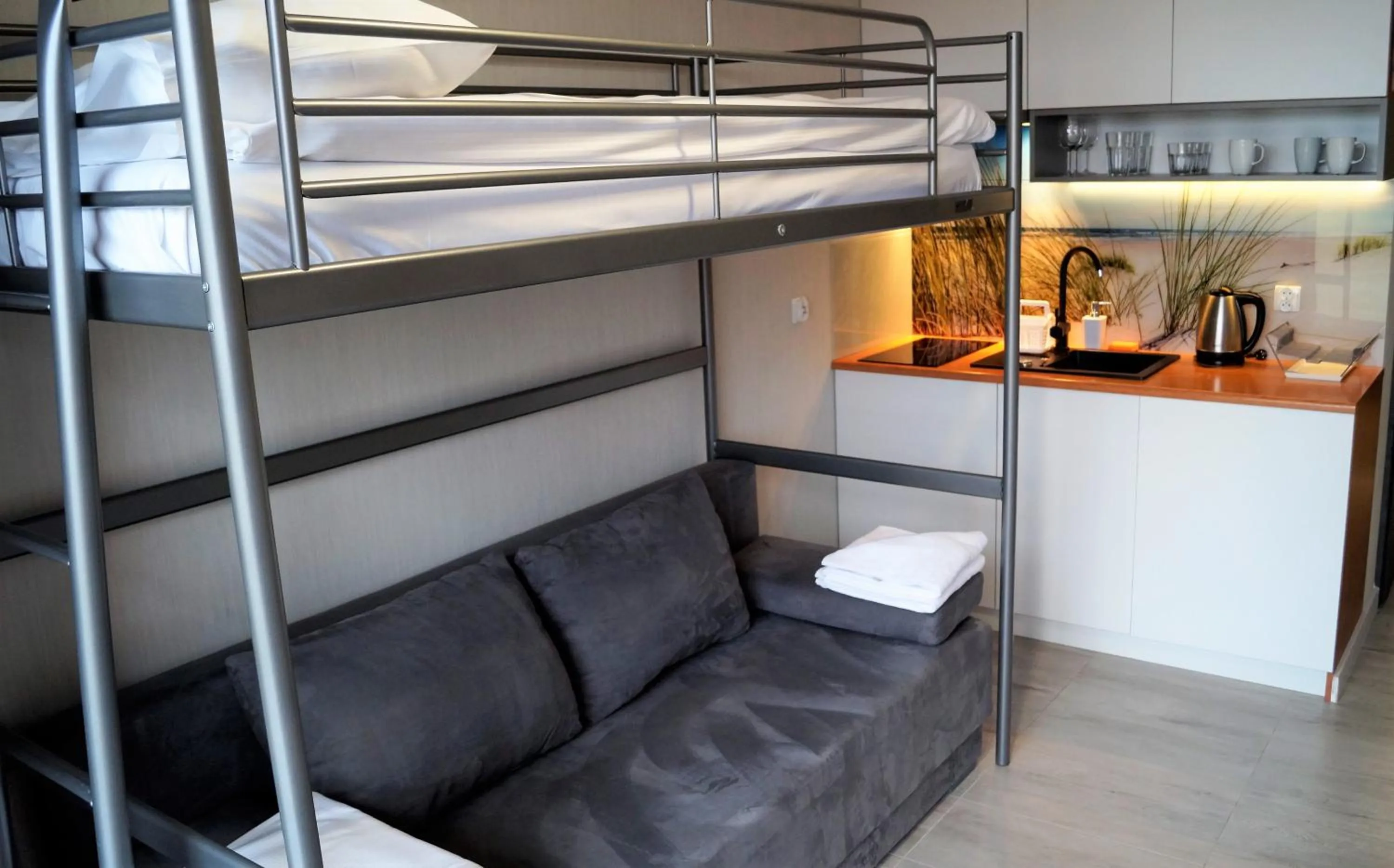 bunk bed, Bed in Sea Power Residence Jastrzębia Góra