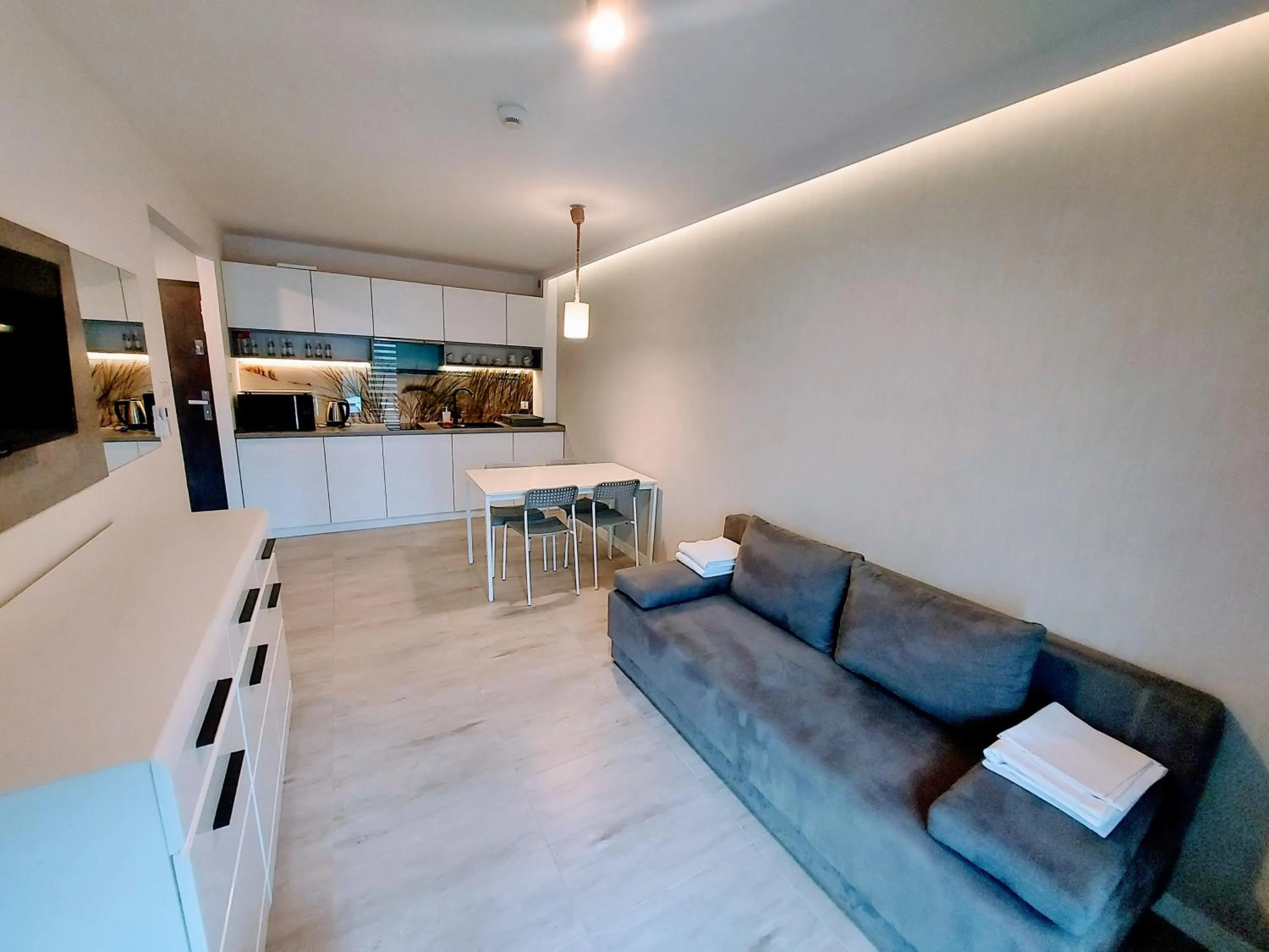 Living room in Sea Power Residence Jastrzębia Góra