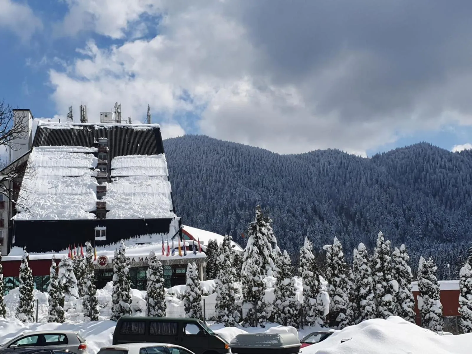 Property building in Hotel Piatra Mare