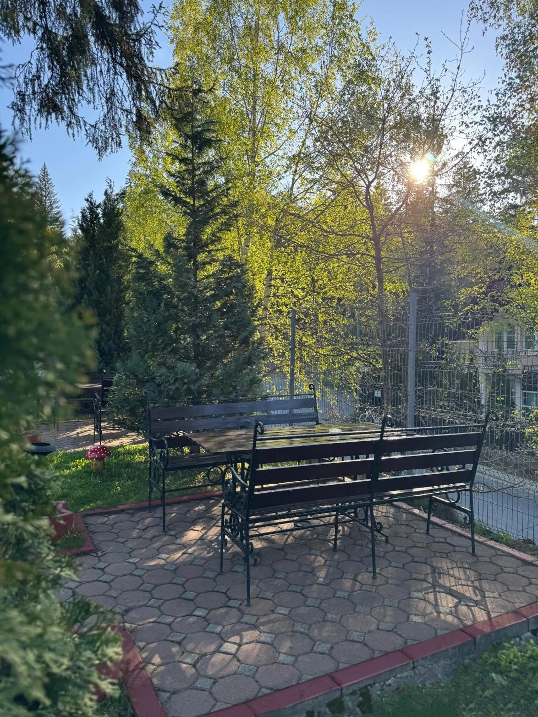 Seating area in Hotel Piatra Mare