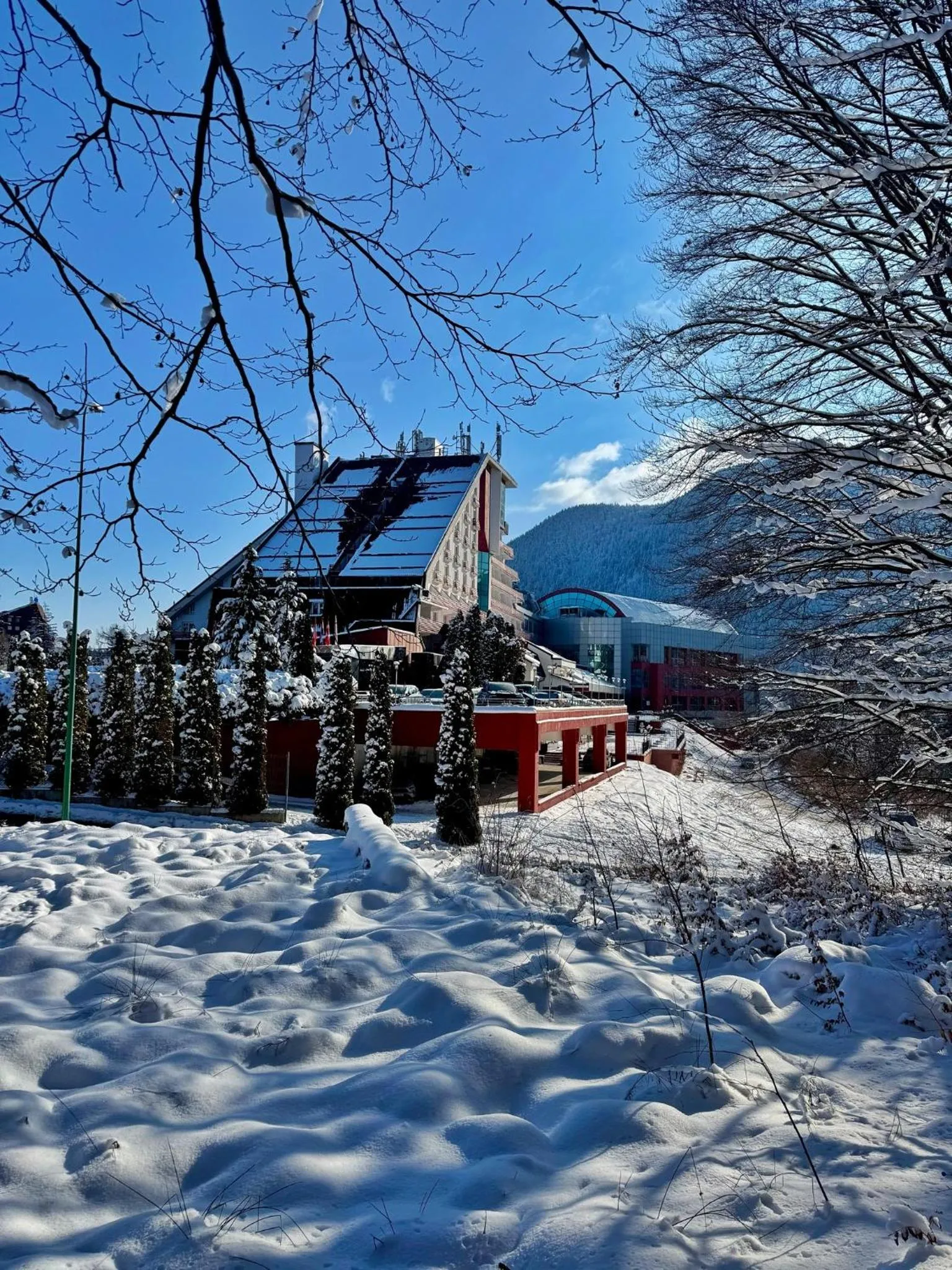 Property building in Hotel Piatra Mare