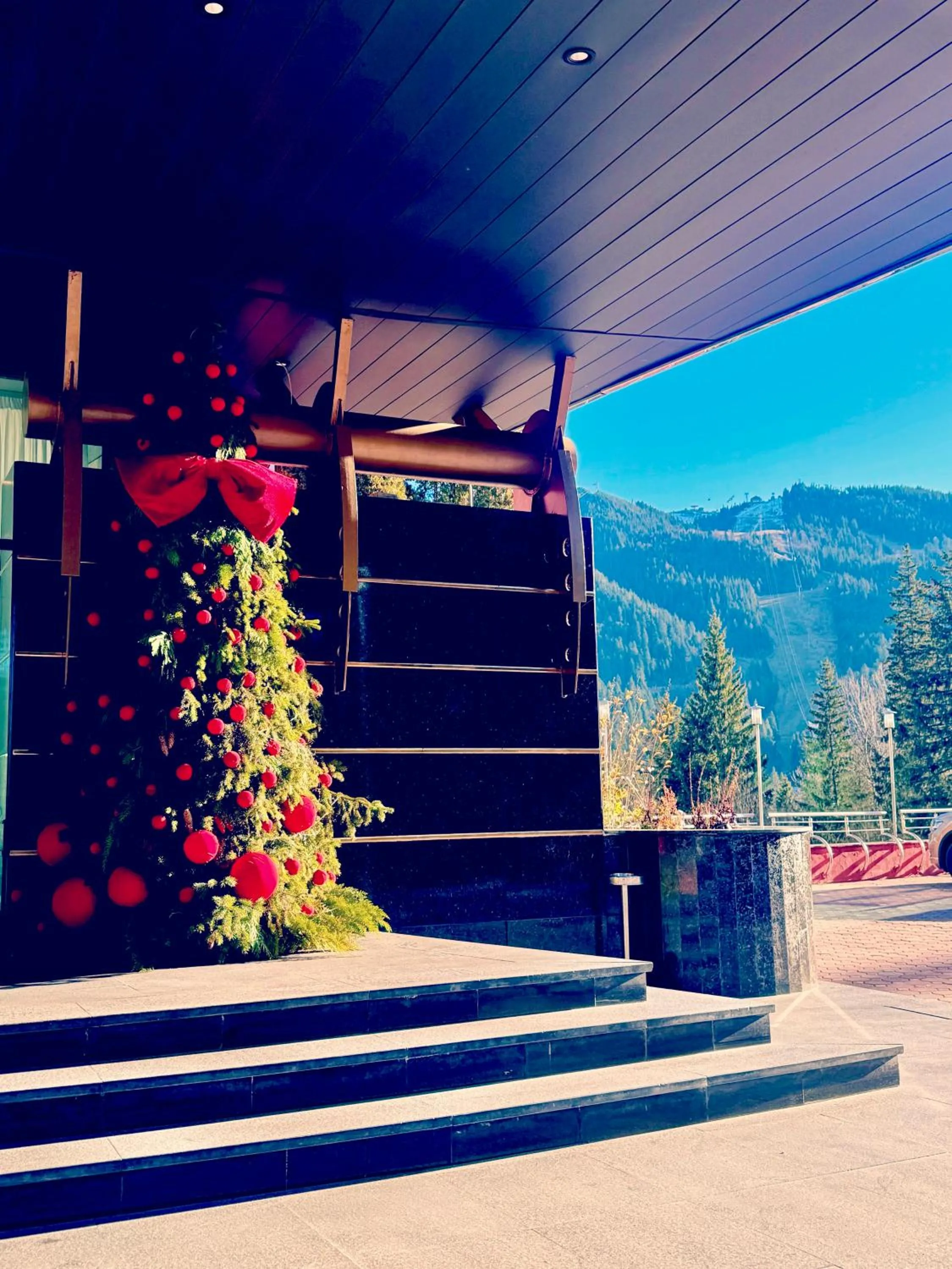 Mountain view in Hotel Piatra Mare