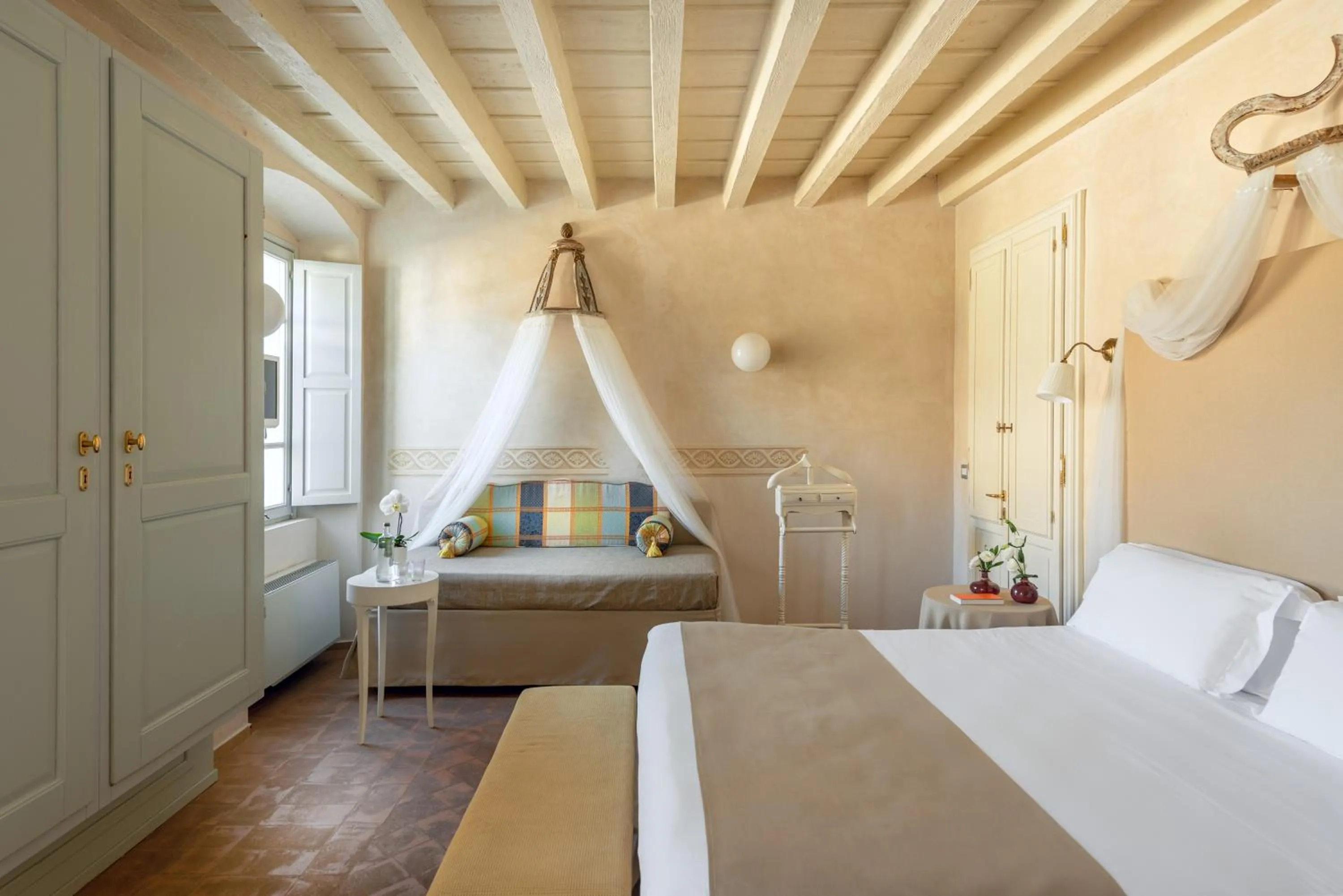 Bed in Hotel Palazzo Novello