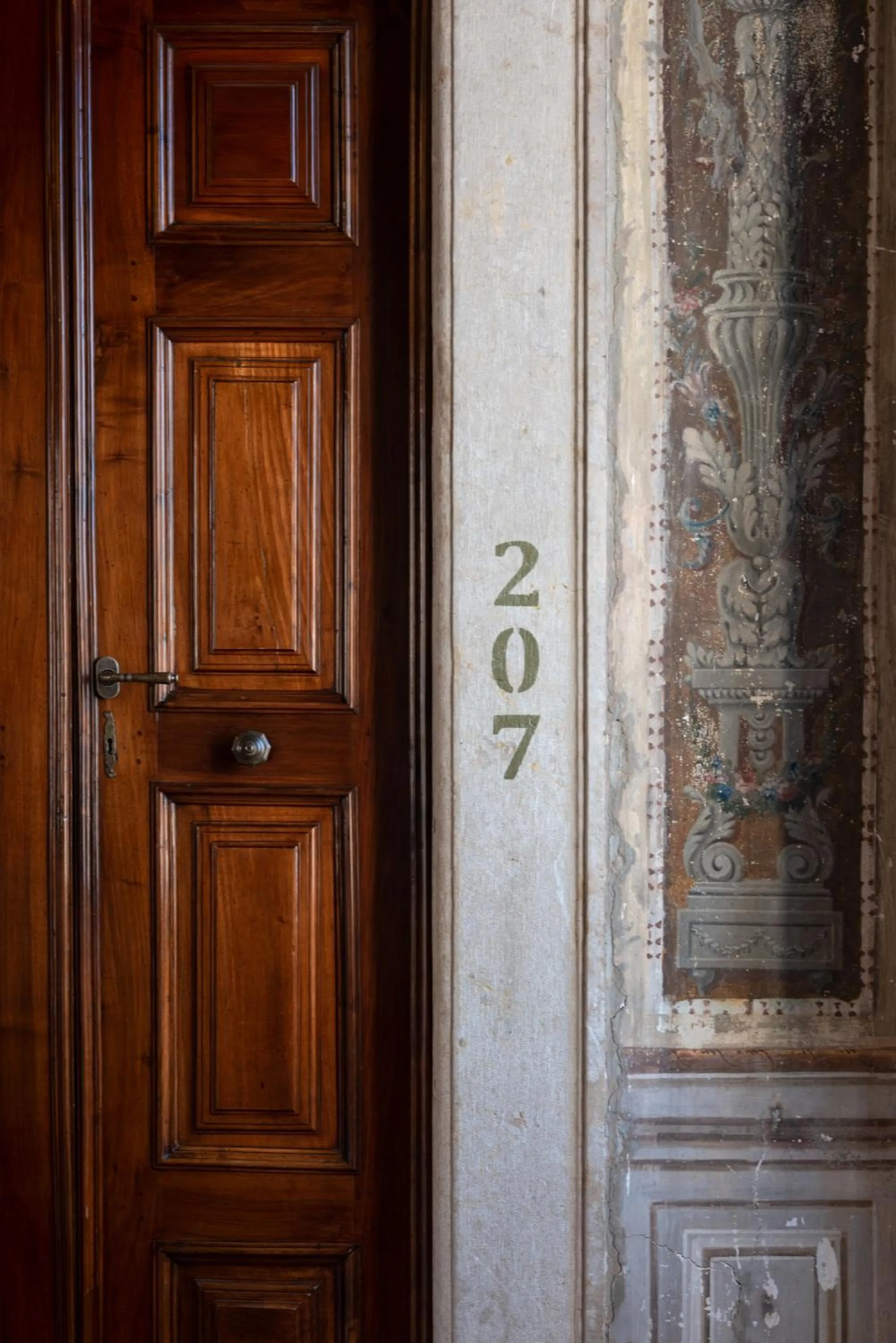 Decorative detail in Hotel Palazzo Novello