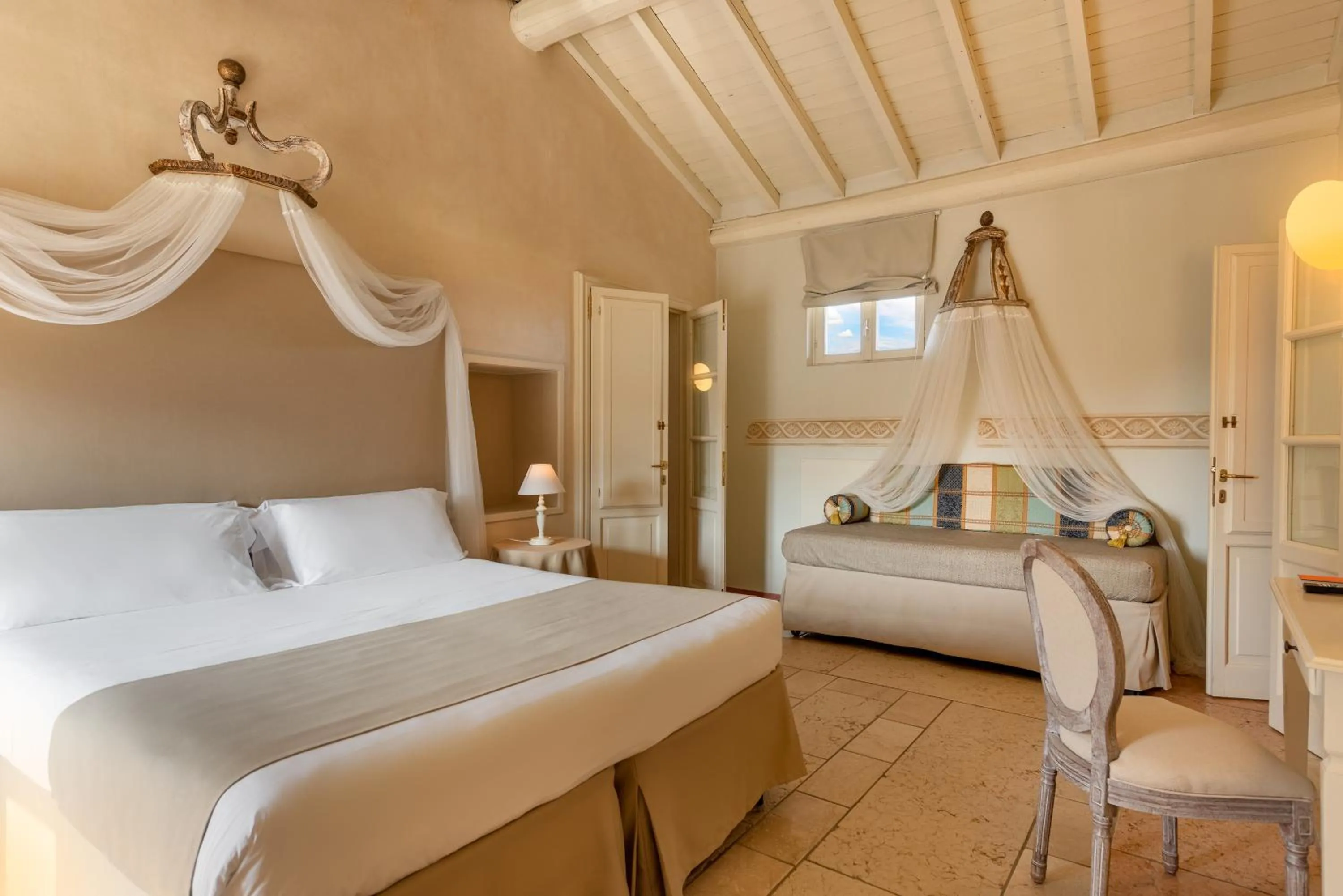 Bed in Hotel Palazzo Novello