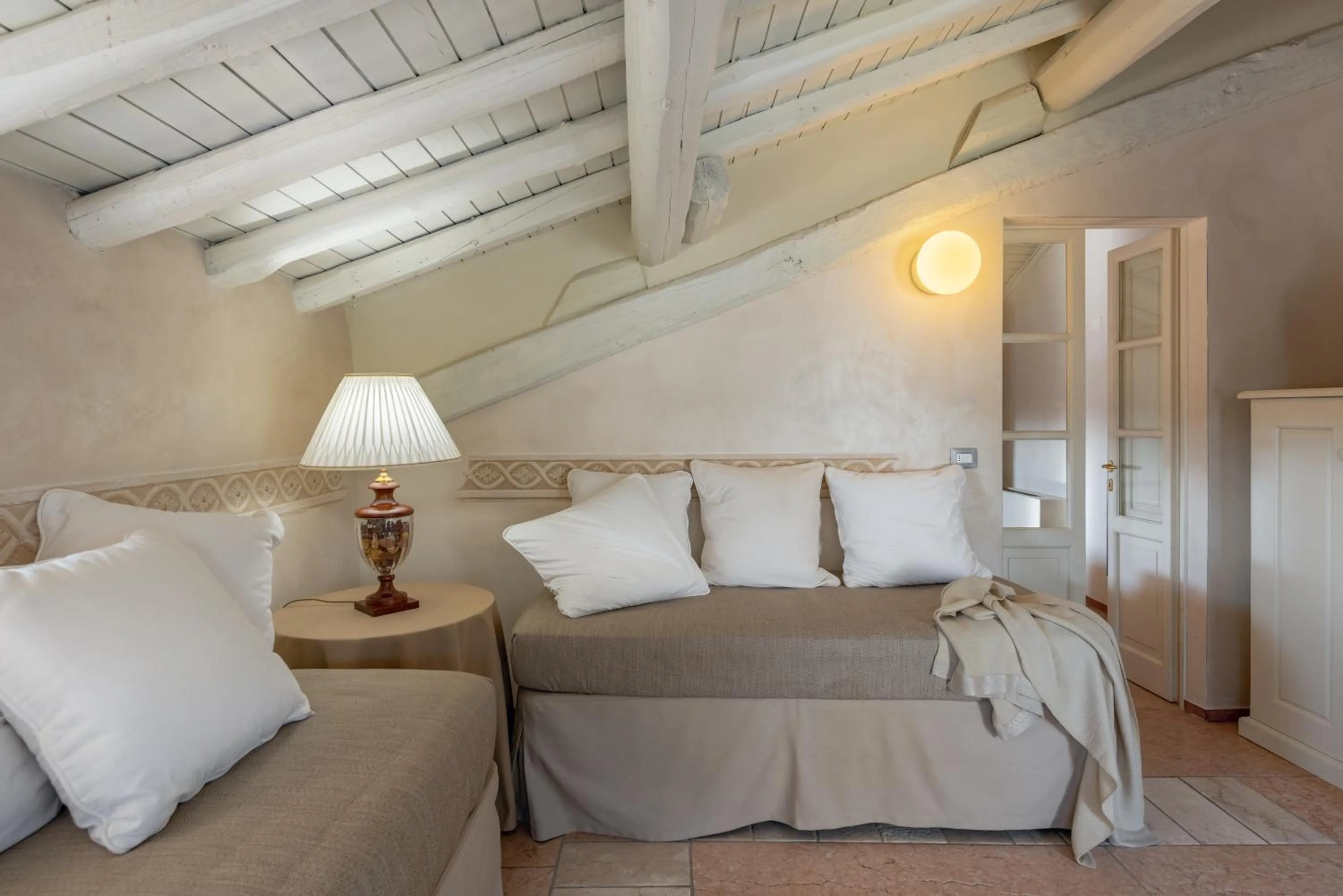 Bed in Hotel Palazzo Novello