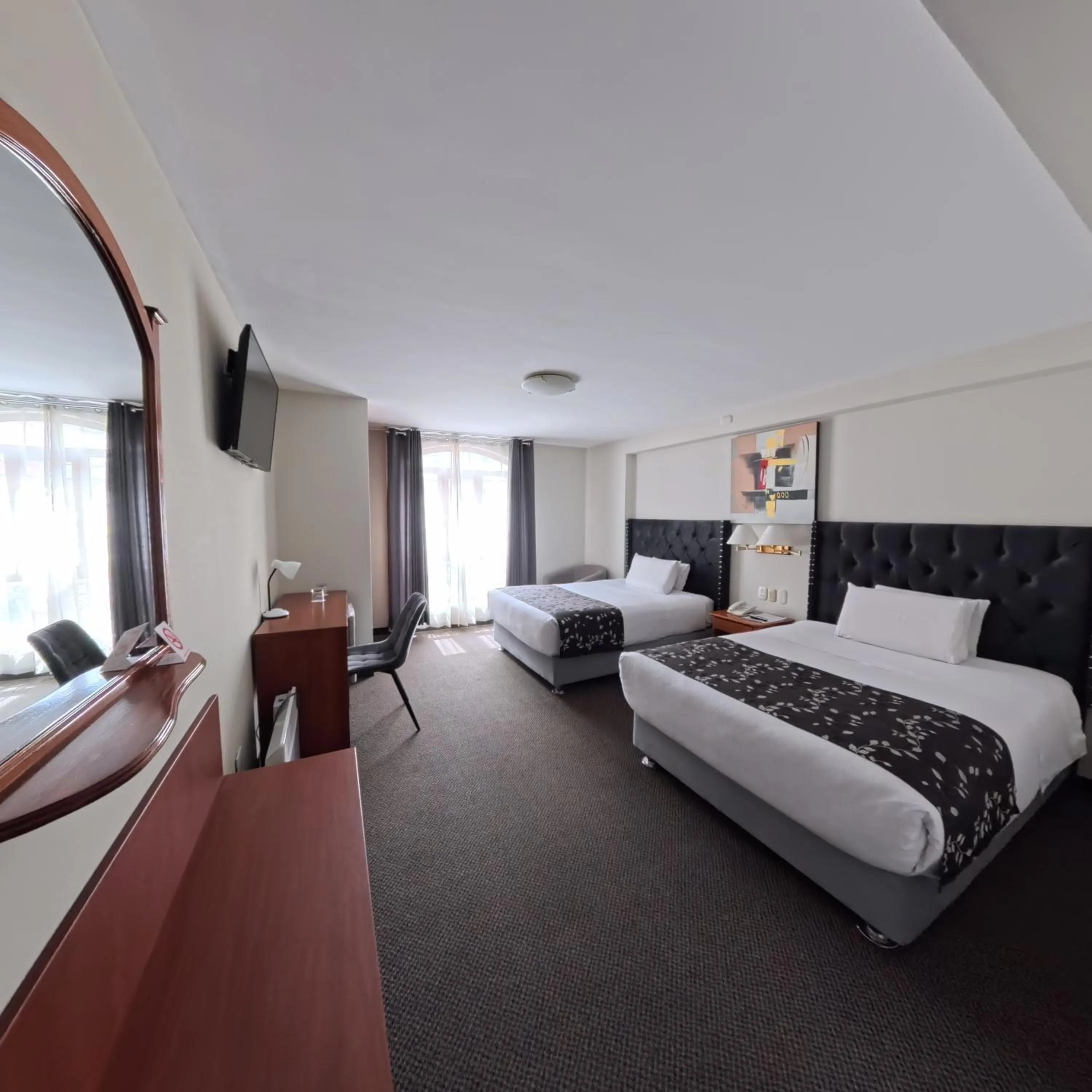 Bed in Casona Plaza Hotel Puno