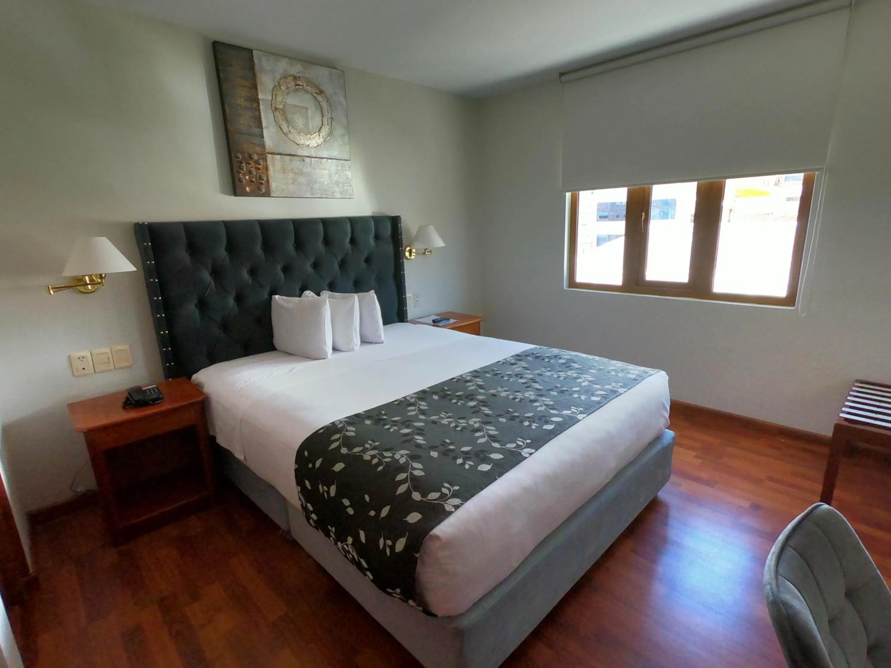 Bed in Casona Plaza Hotel Puno