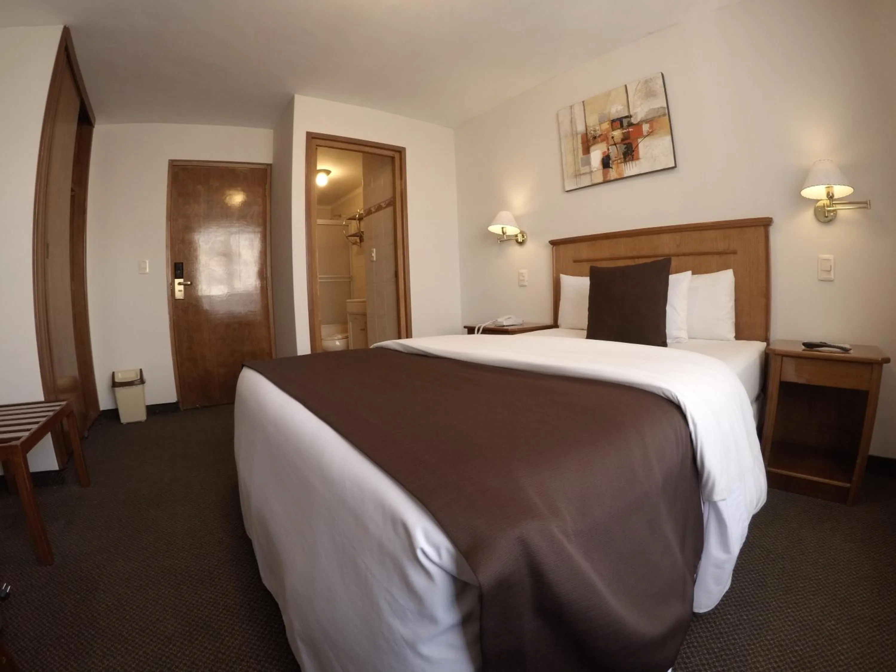 Bed in Casona Plaza Hotel Puno