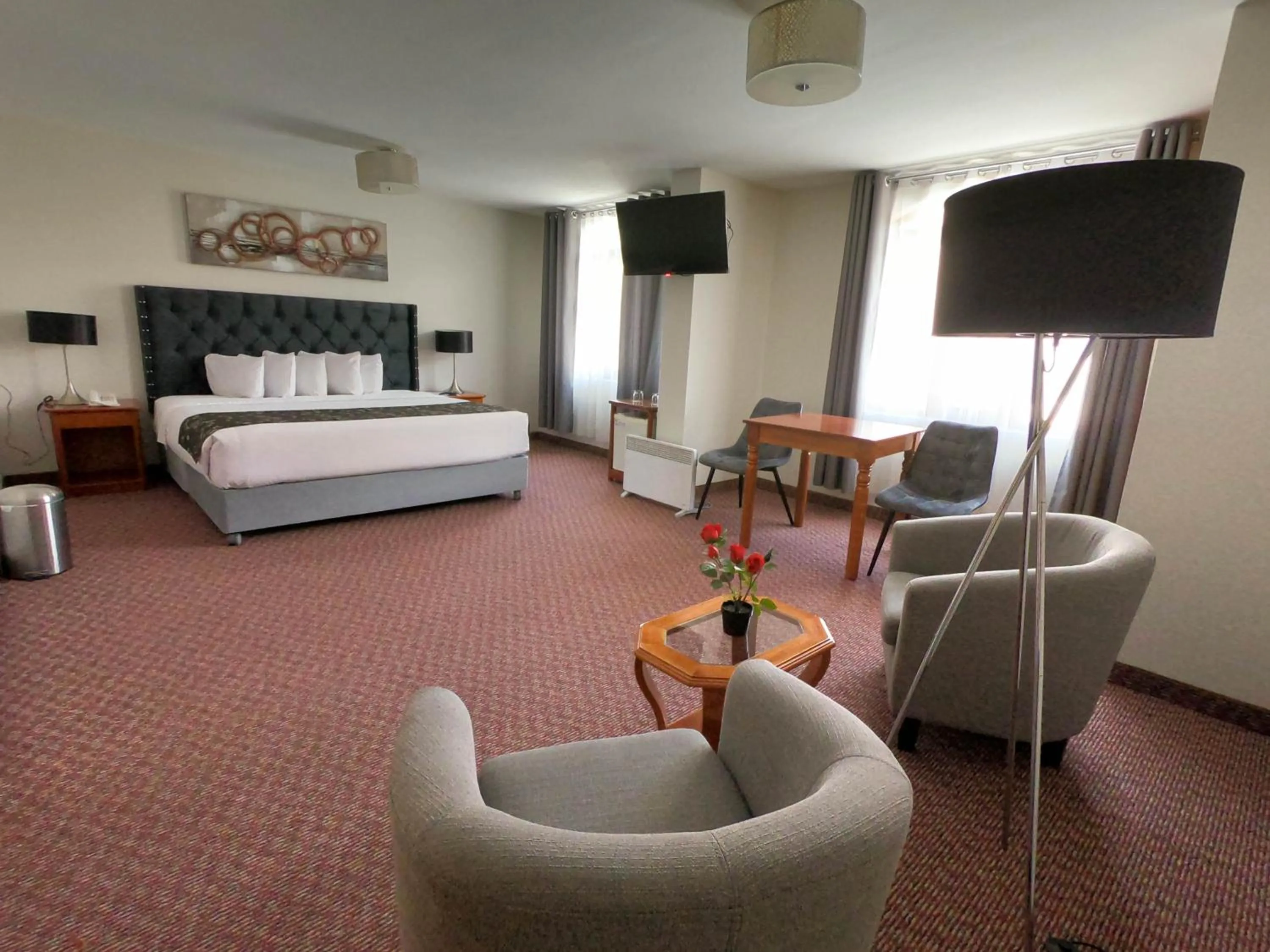 Bed in Casona Plaza Hotel Puno