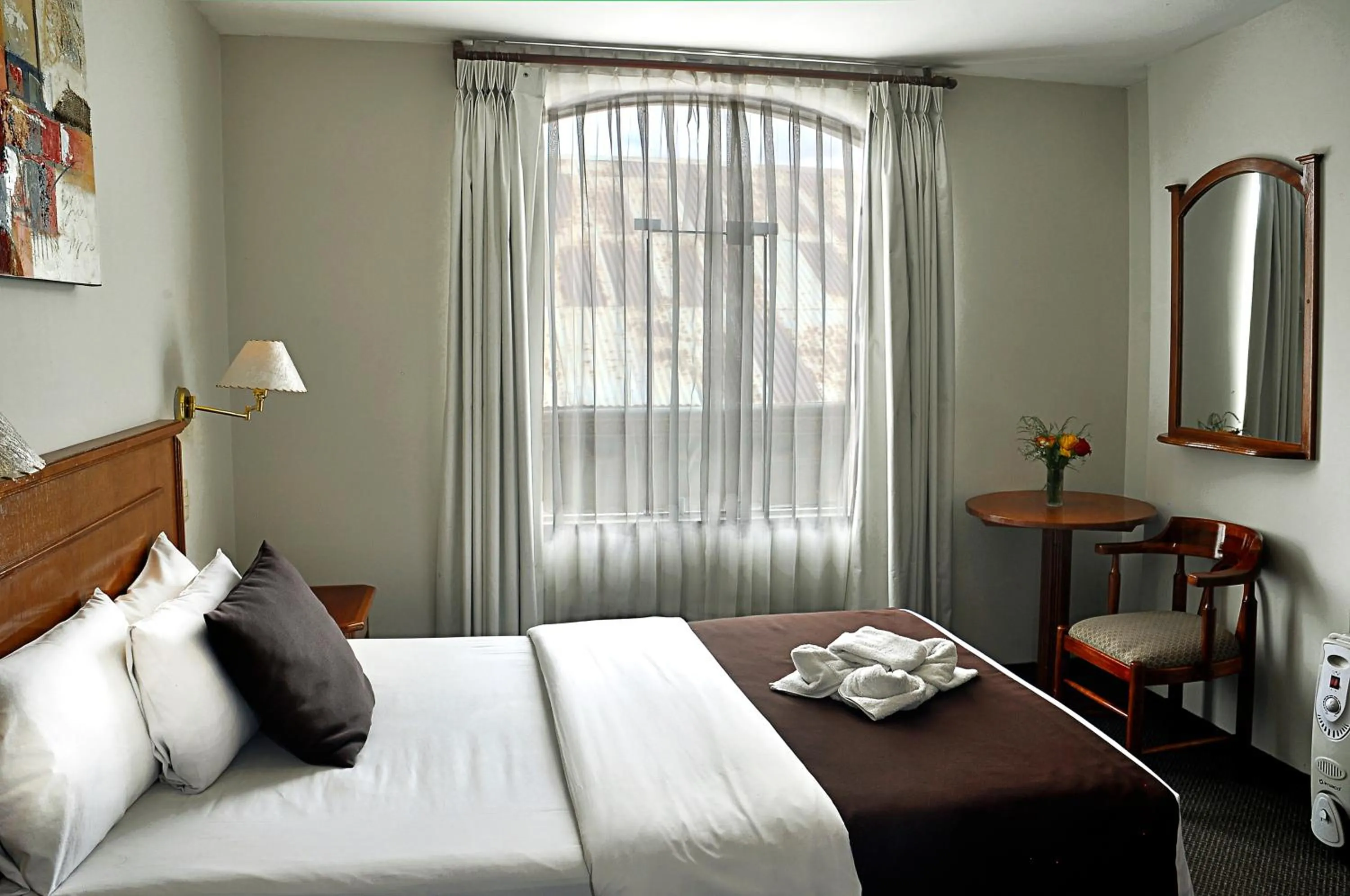 Bed in Casona Plaza Hotel Puno