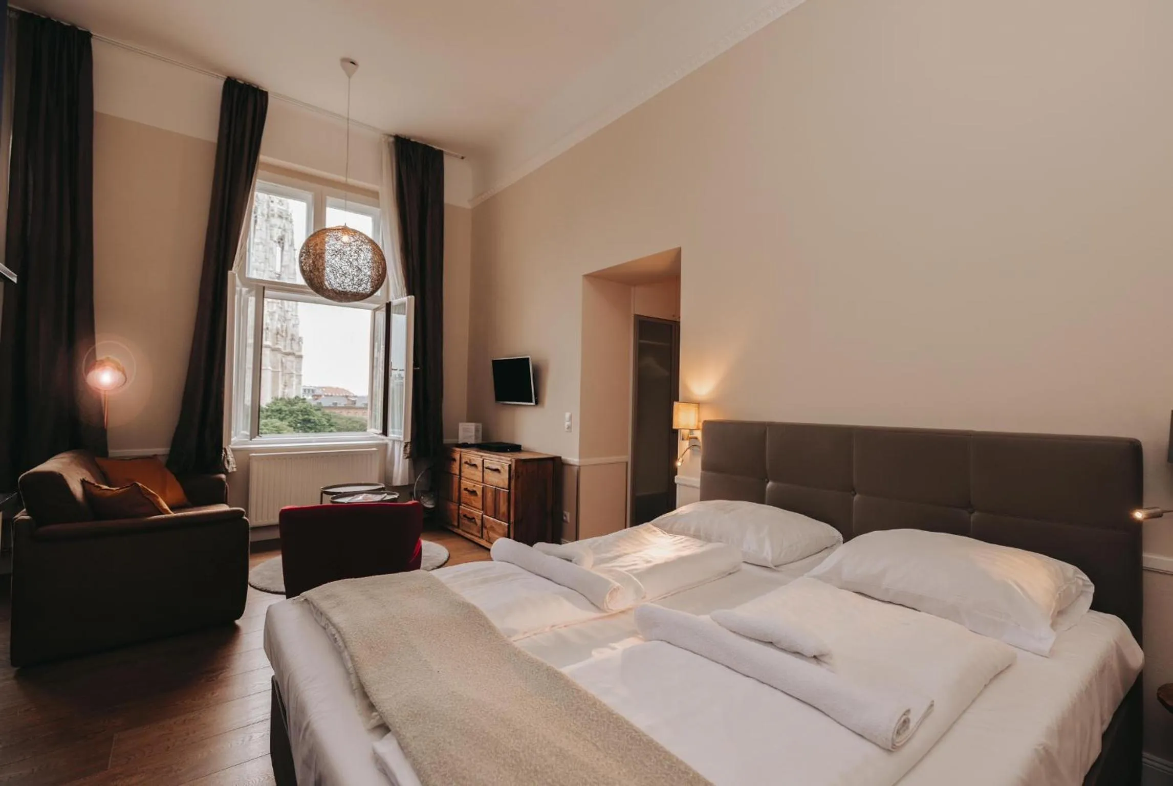 Bedroom, Bed in KH Apartments Universitaet